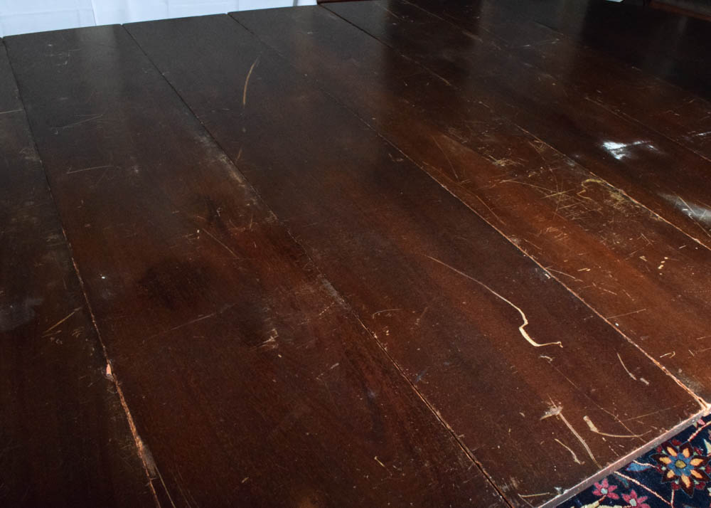 19th Century Empire Style Pedestal Dining Table