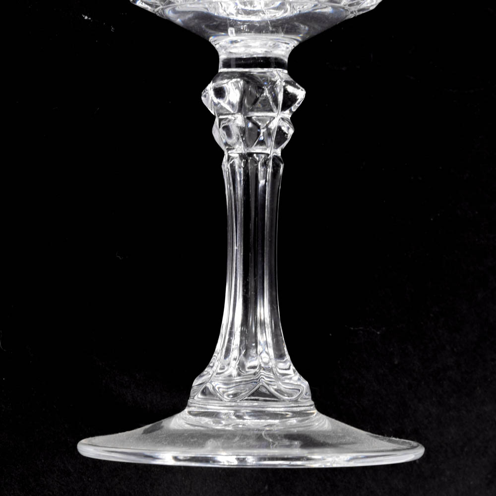 Cristal D'arques "Longchamp" Lead Crystal Goblets