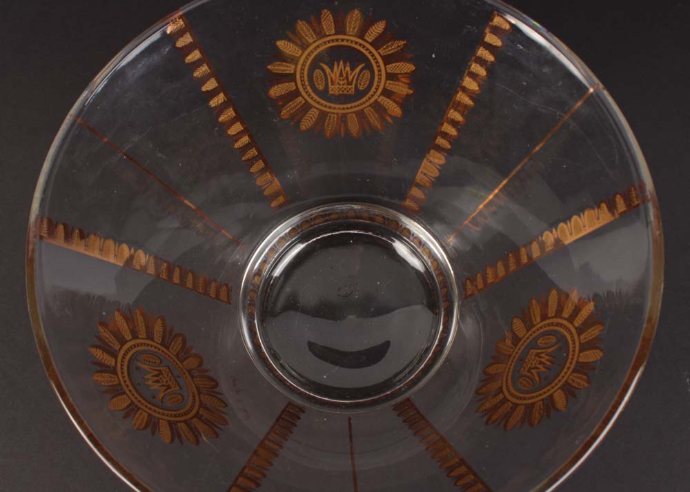 Vintage Georges Briard "Crown" Centerpiece Bowl