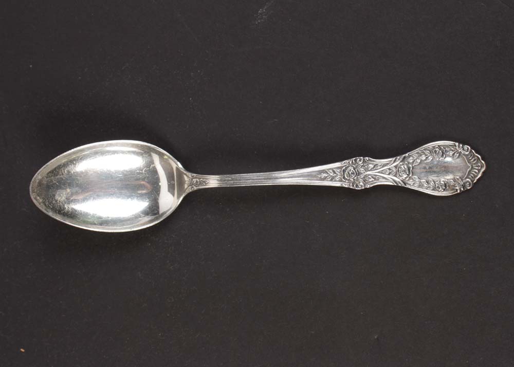 Vintage Manchester Sterling Silver "American Beauty" Pattern Flatware