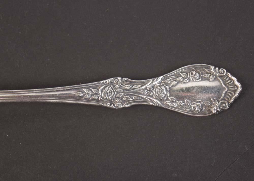 Vintage Manchester Sterling Silver "American Beauty" Pattern Flatware