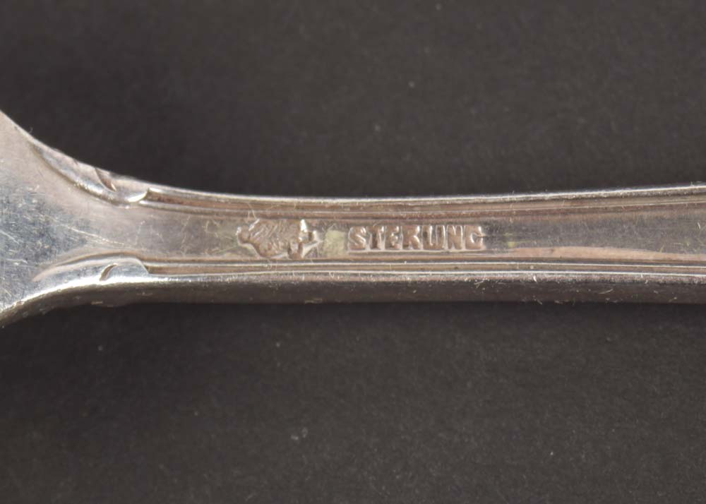 Vintage Manchester Sterling Silver "American Beauty" Pattern Flatware