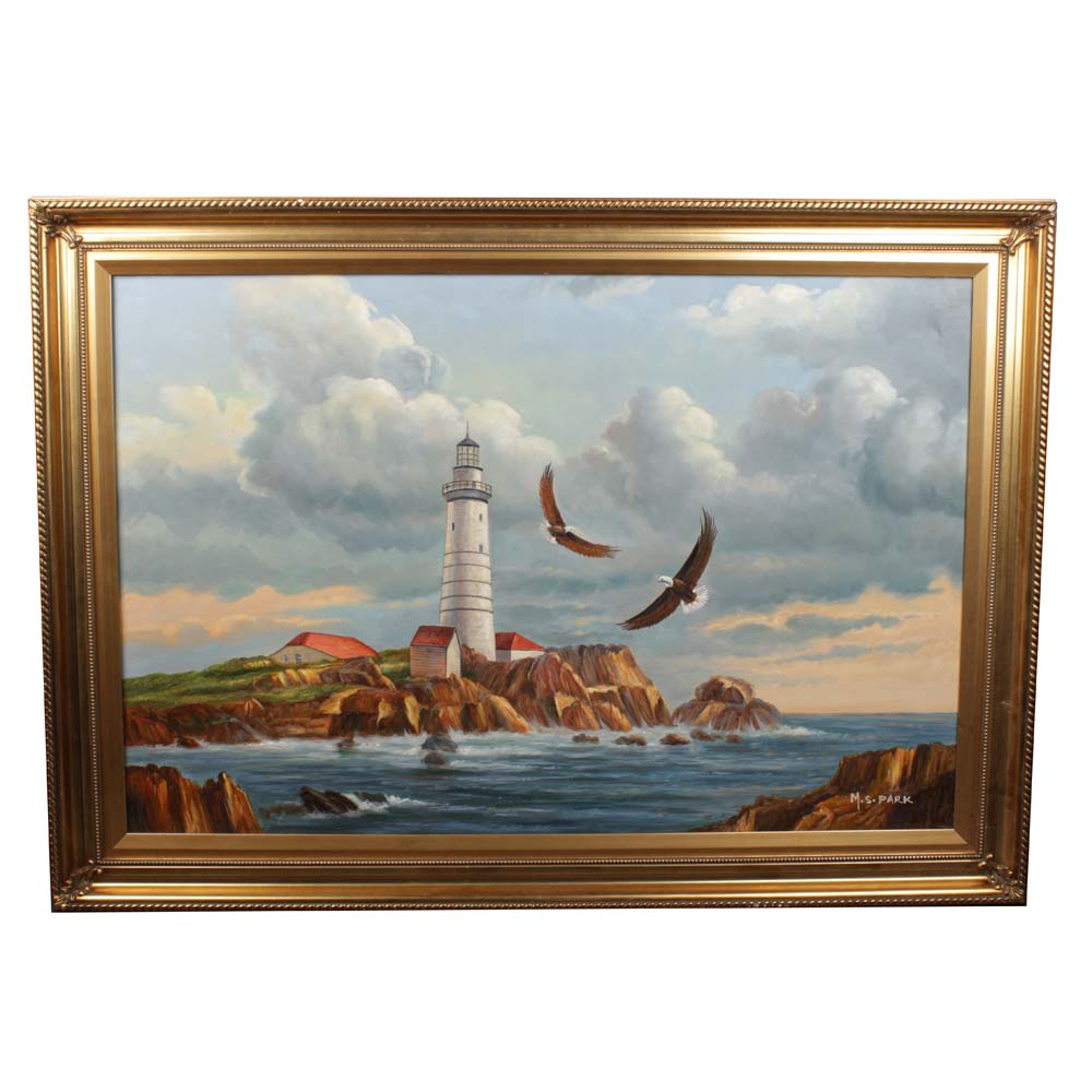 M.S. Park Acrylic Painting