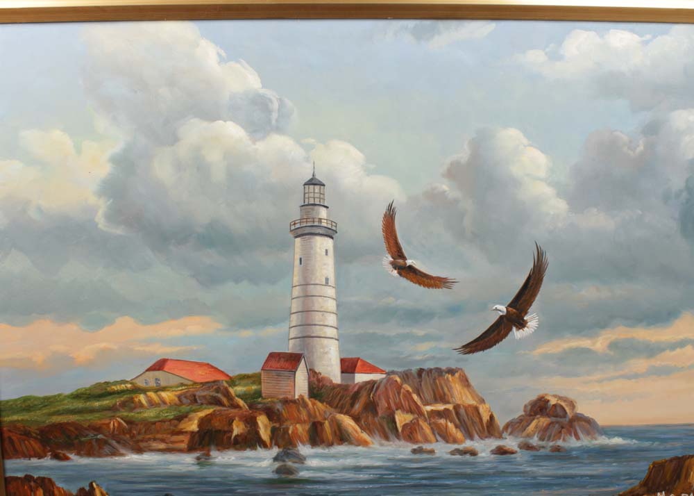 M.S. Park Acrylic Painting