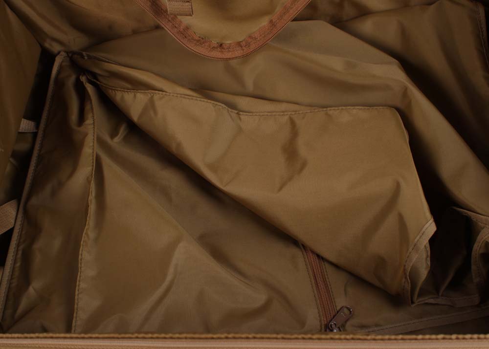 Vintage Hartmann Luggage Tweed and Leather Rolling Suitcases