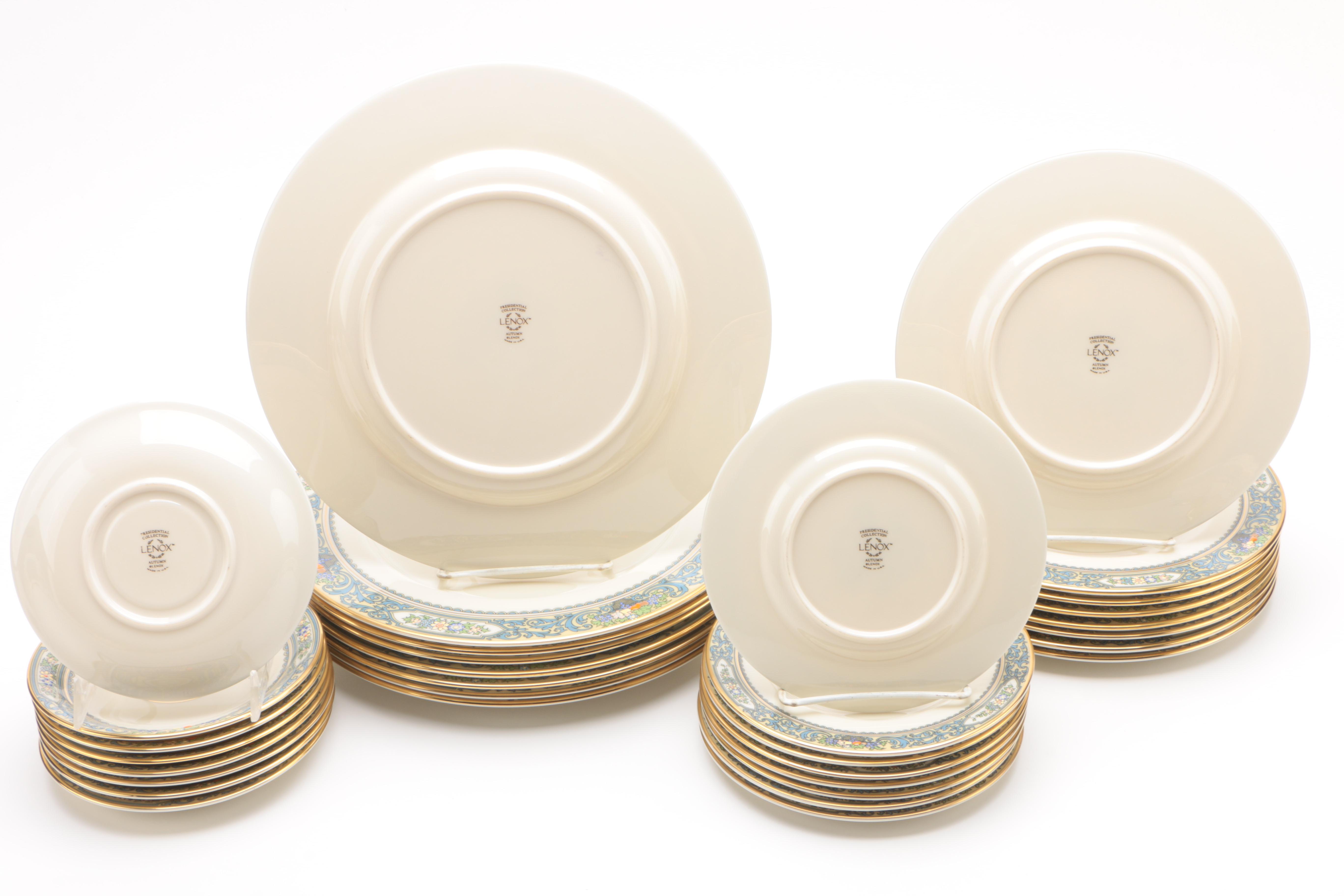 Lenox "Autumn" Porcelain Dinnerware