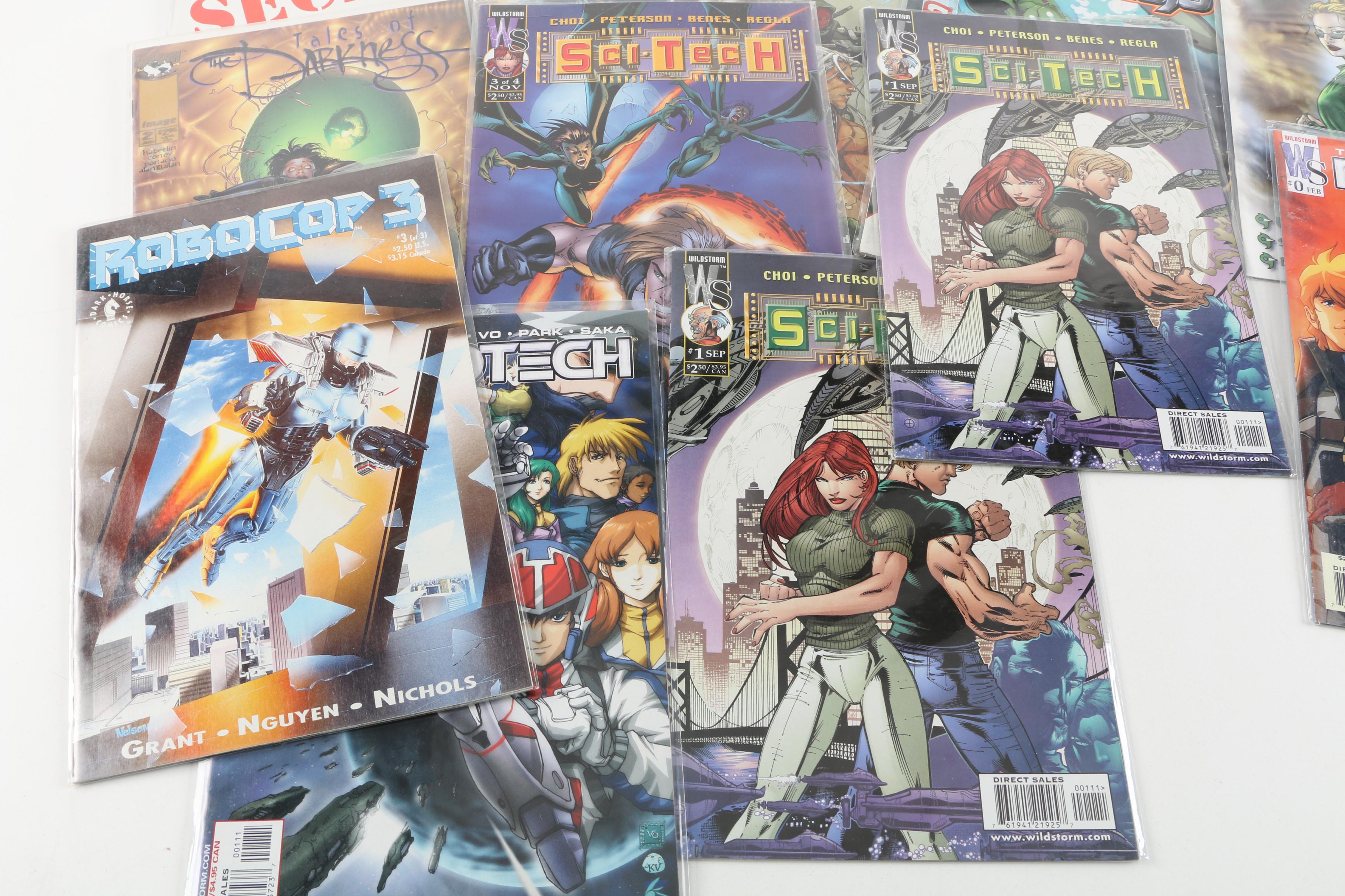 "The Shadowmen", "Scitech" and Other Independently Published Comic Books