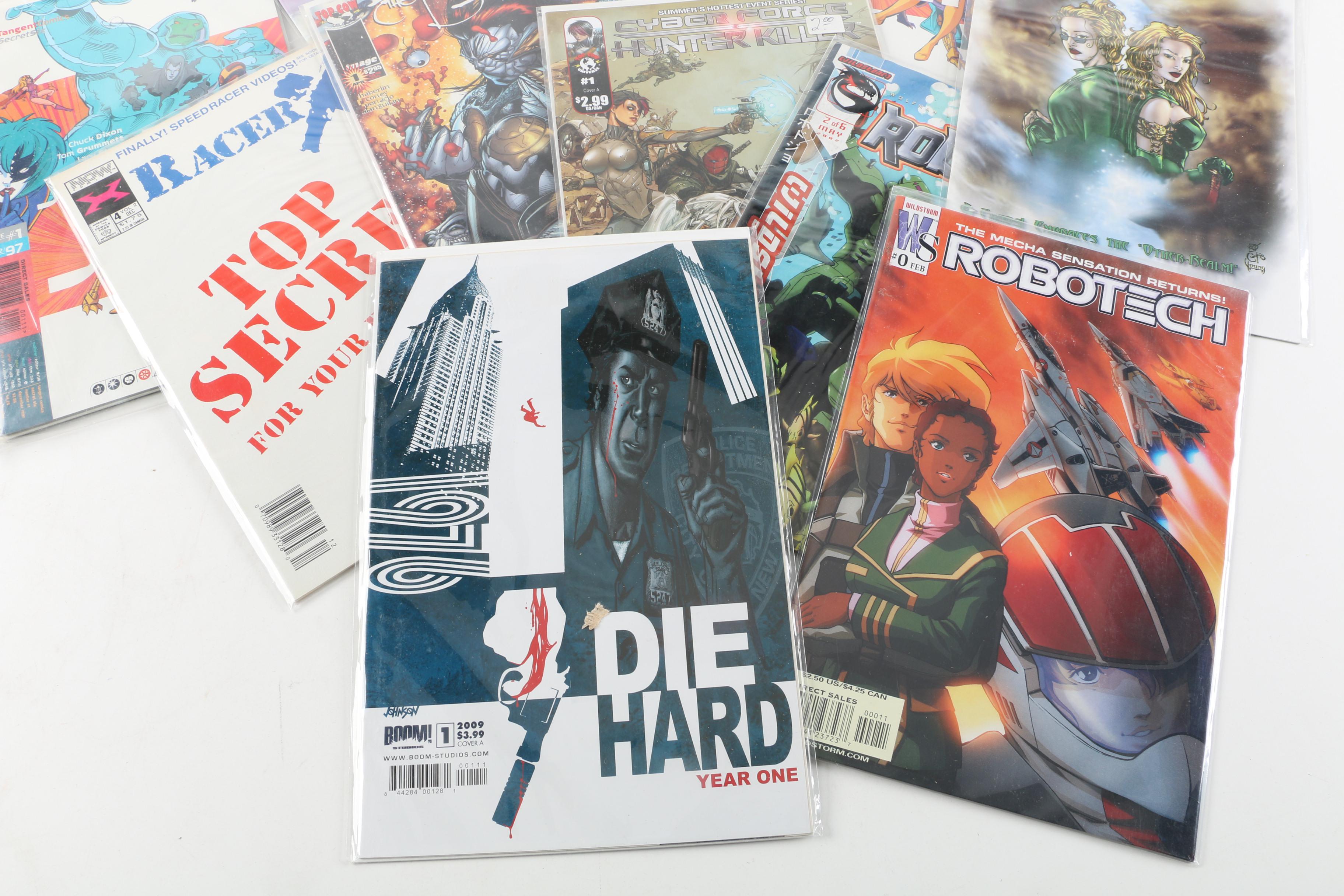 "The Shadowmen", "Scitech" and Other Independently Published Comic Books