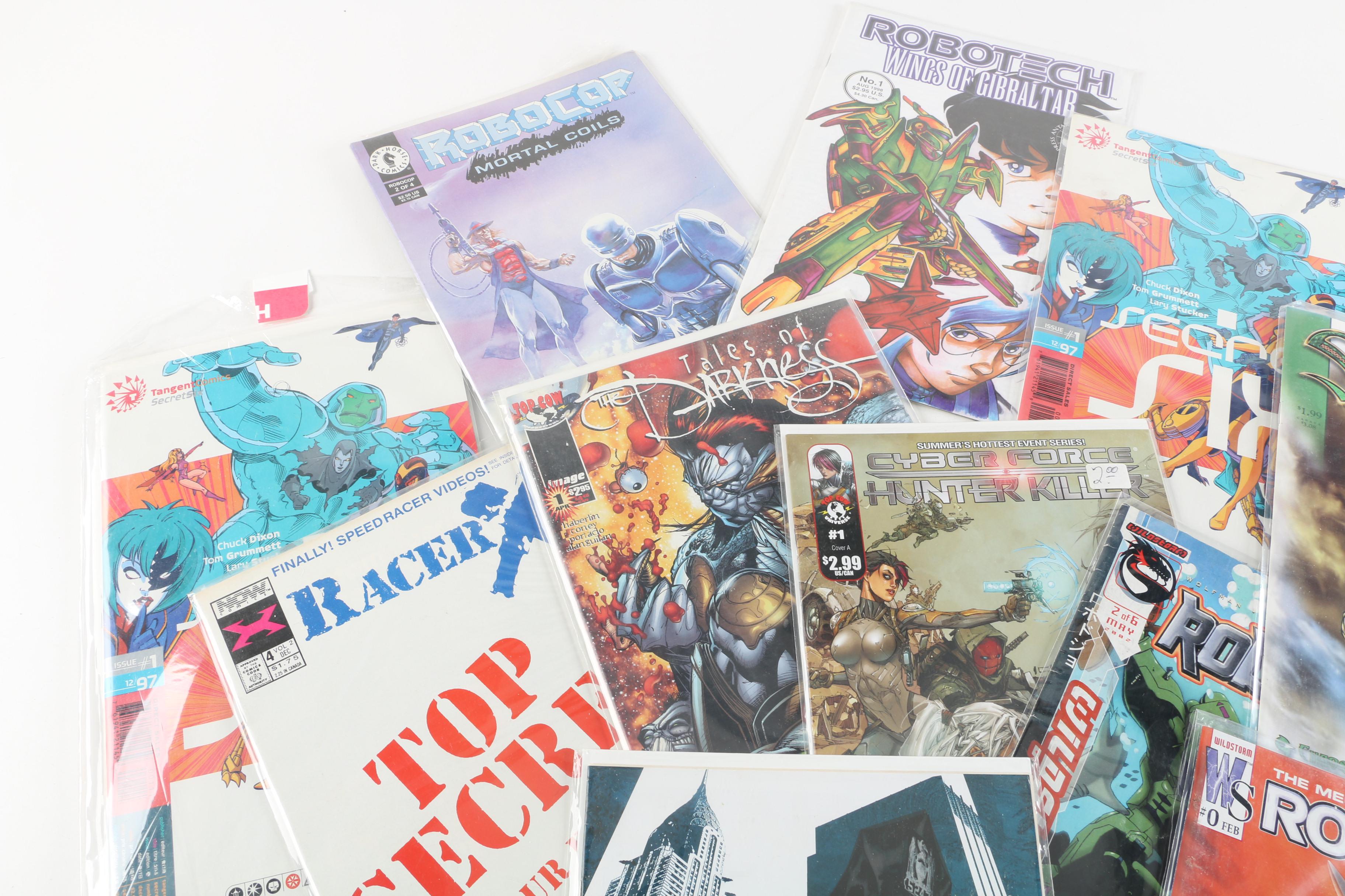 "The Shadowmen", "Scitech" and Other Independently Published Comic Books