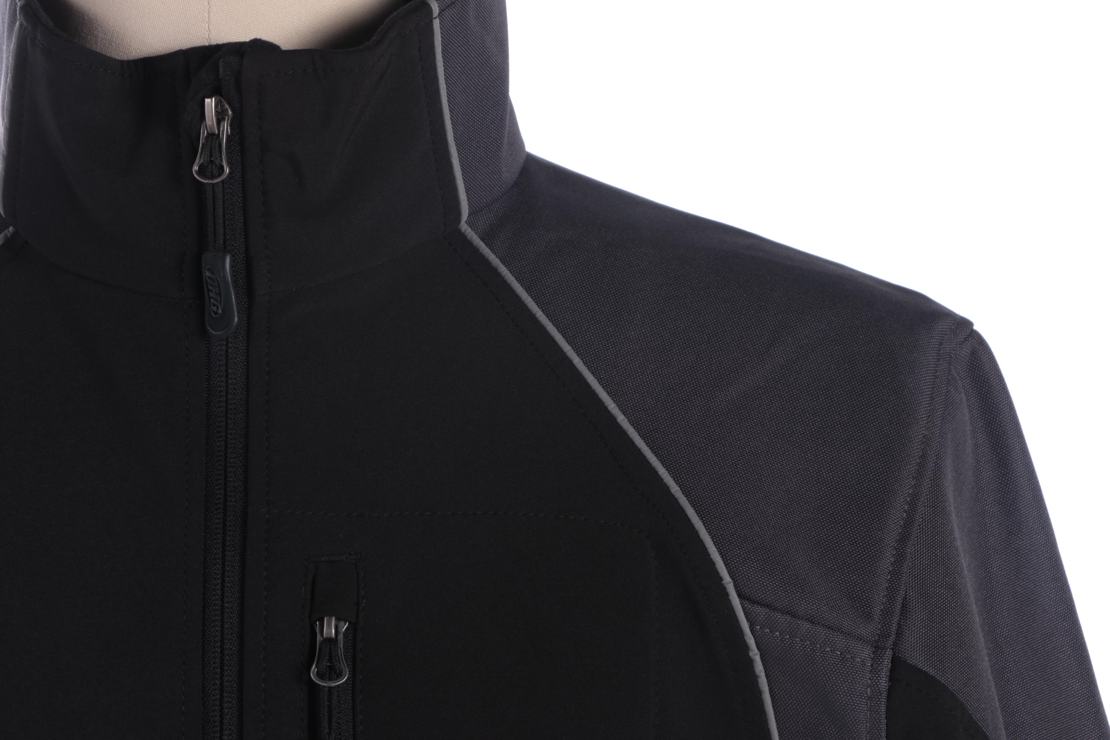 Men's Patagonia Blue Puffer and Dutch Harbor Gear Black and Grey Jackets