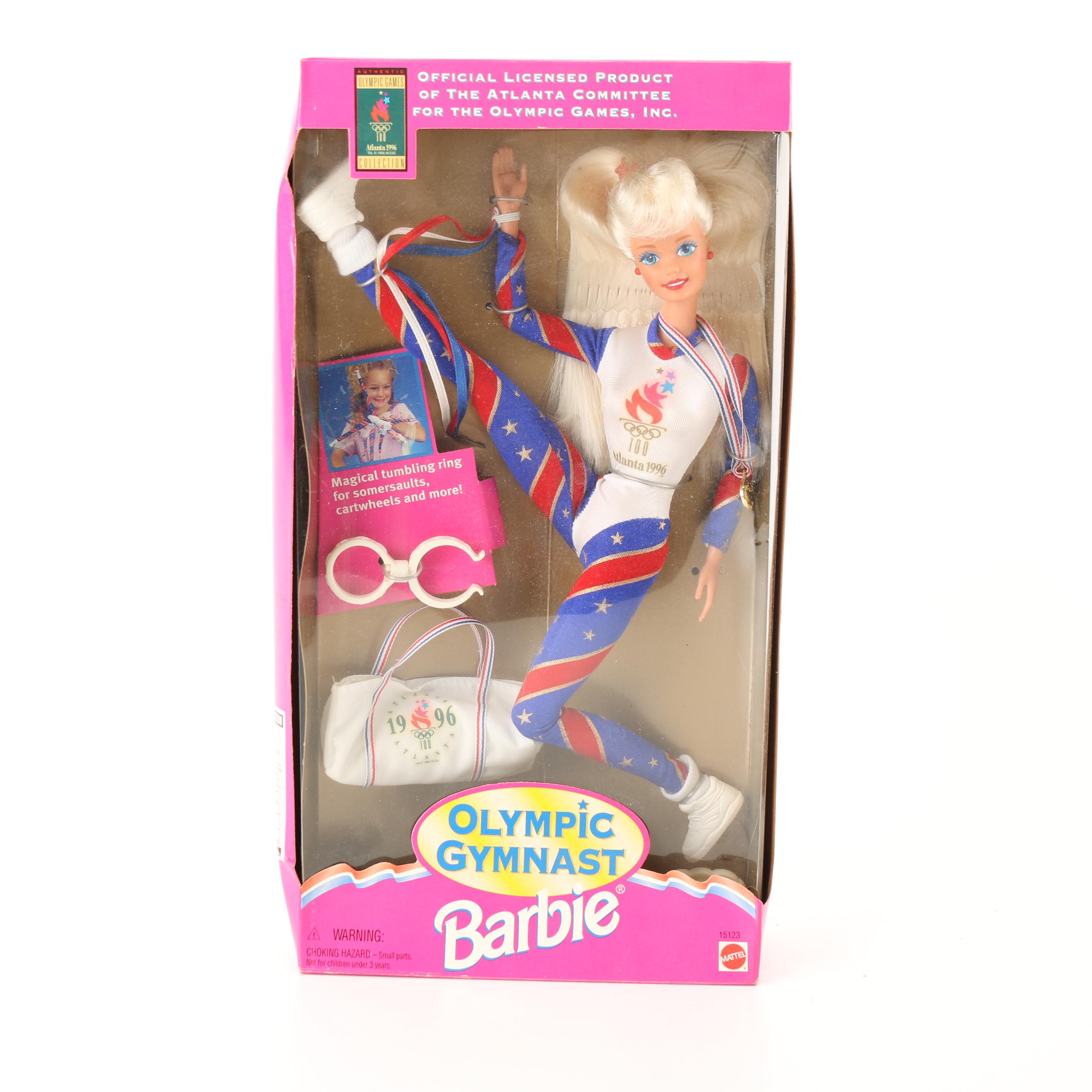 1990s Mattel Barbie Dolls Featuring "Dolls of the World" Collection