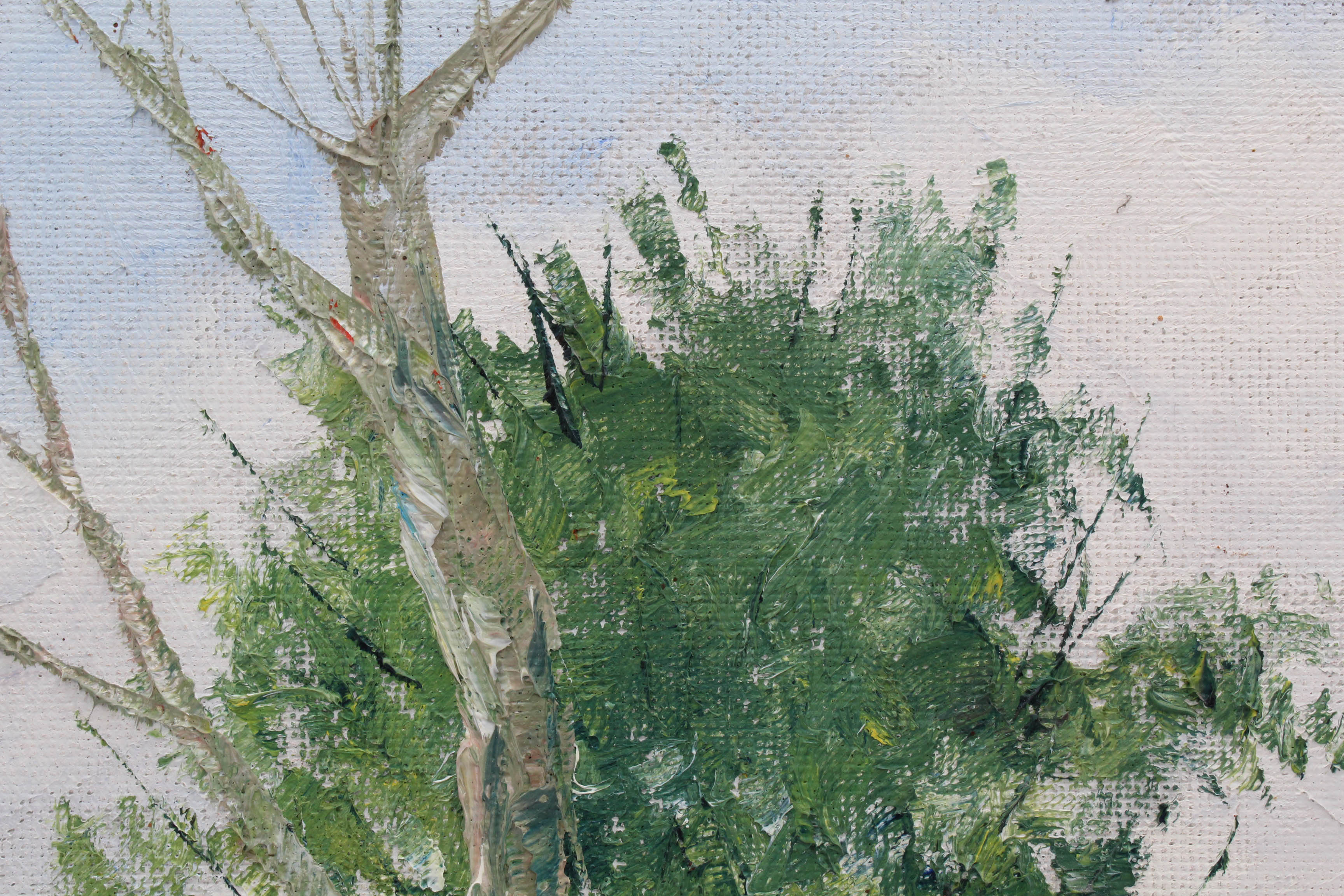 L.C. "Pappy" Mitchell Oil Painting Landscape