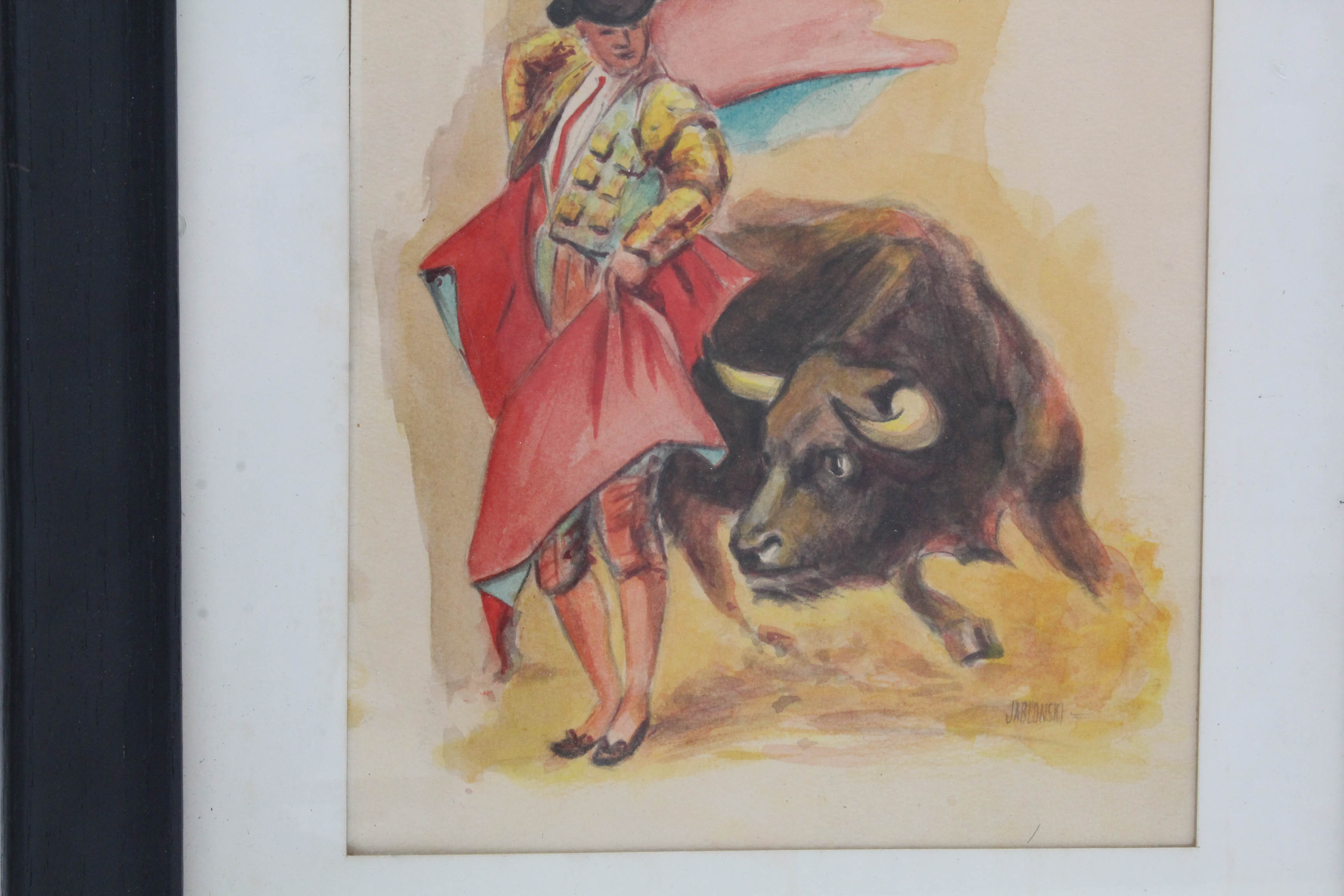 Vintage Jablonski Watercolor Paintings