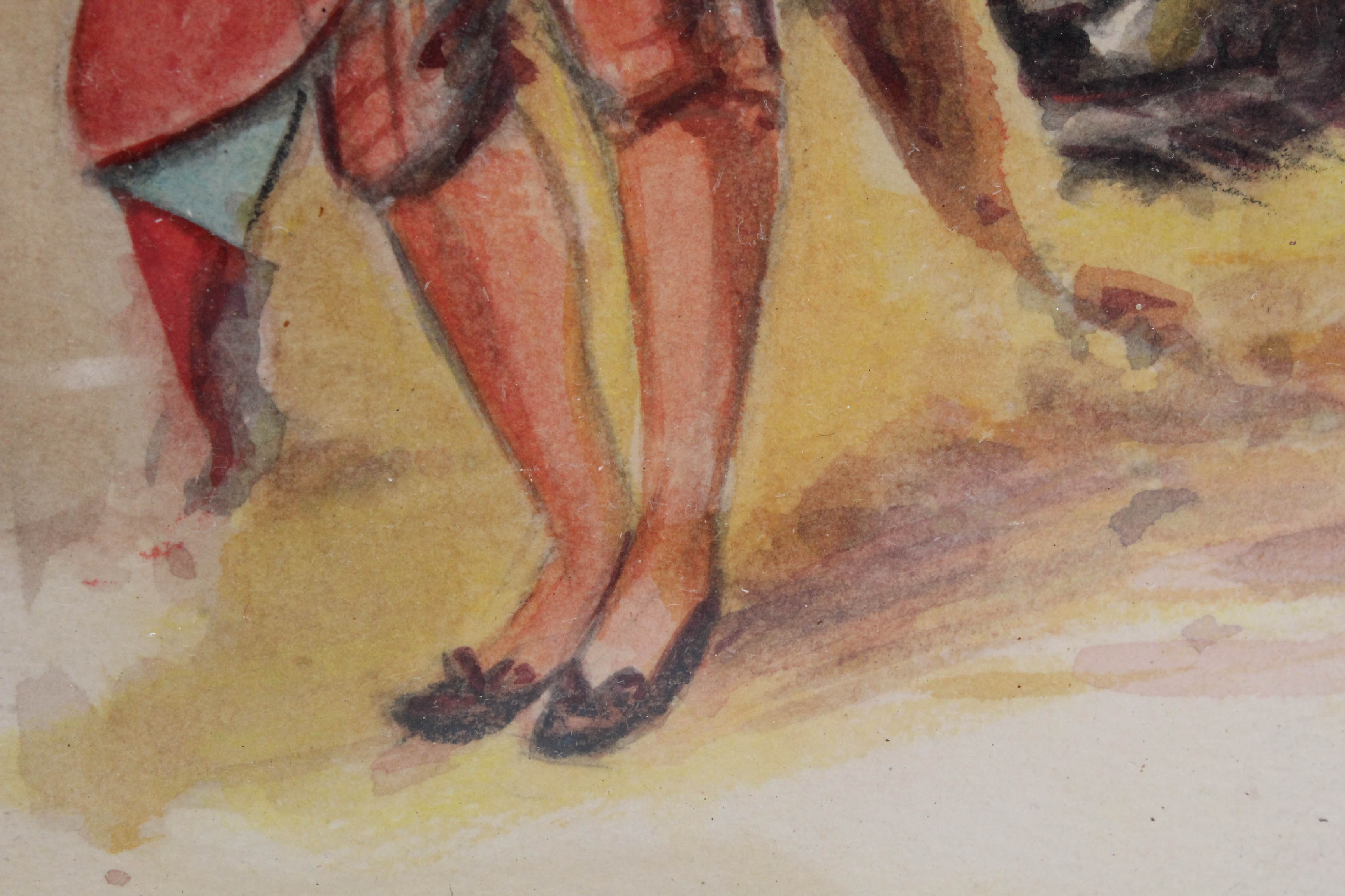 Vintage Jablonski Watercolor Paintings