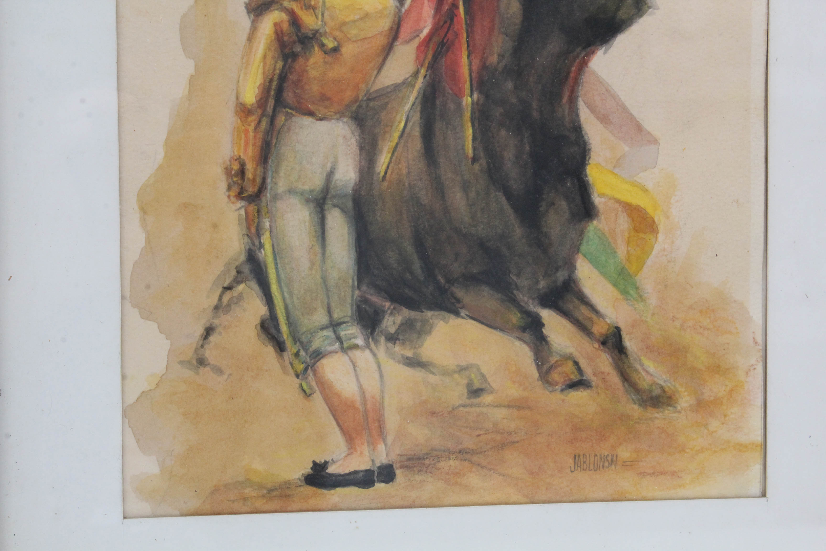 Vintage Jablonski Watercolor Paintings