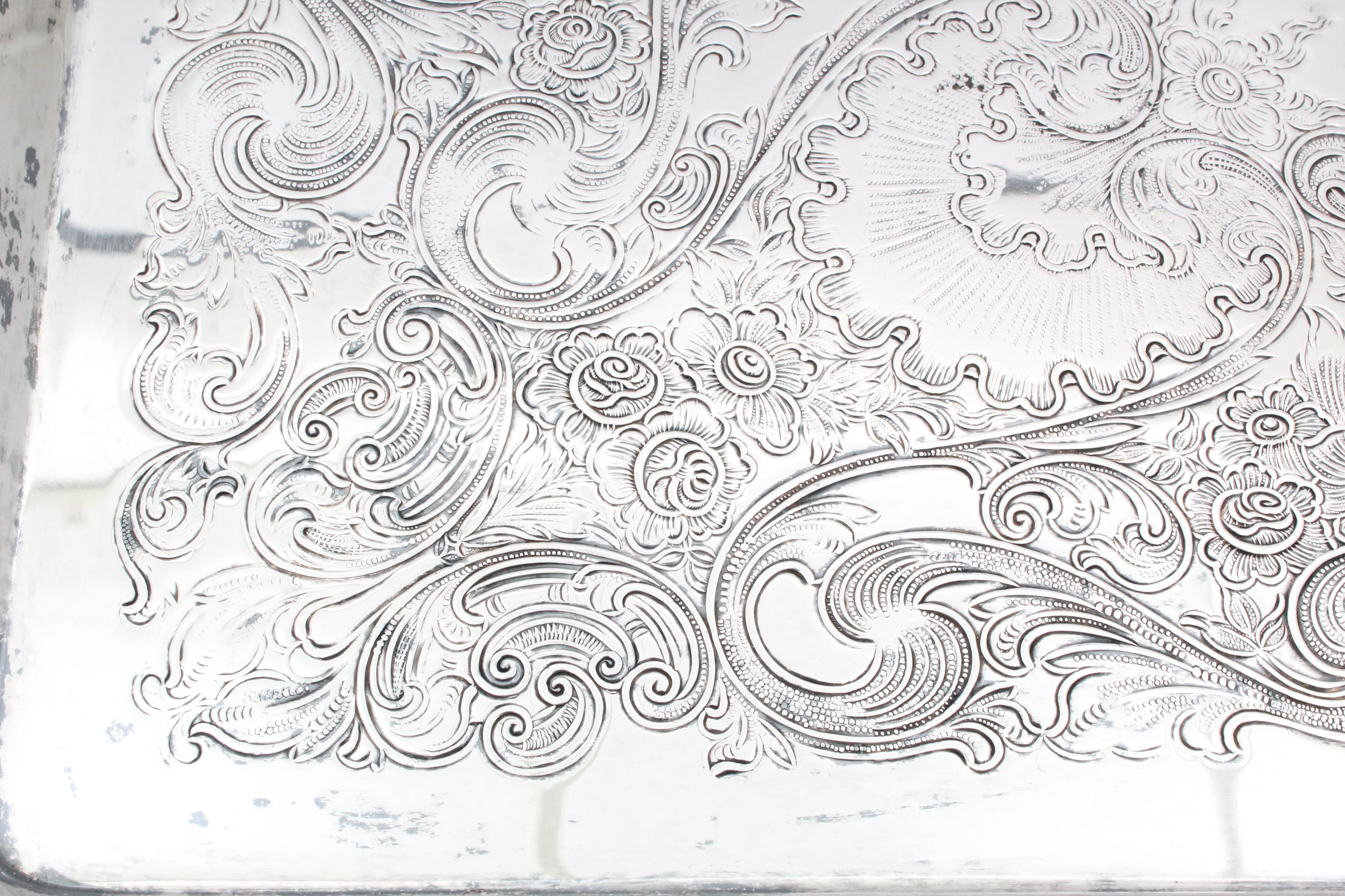 Webster Wilcox Silver "Joanne" Plate Coffee and Tea Service