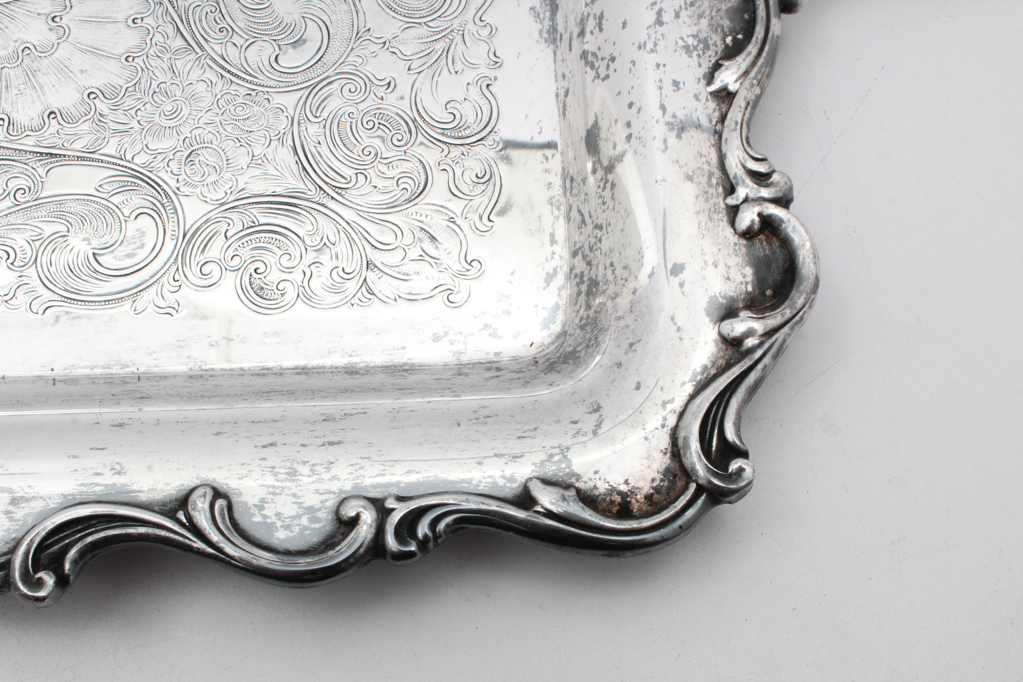 Webster Wilcox Silver "Joanne" Plate Coffee and Tea Service