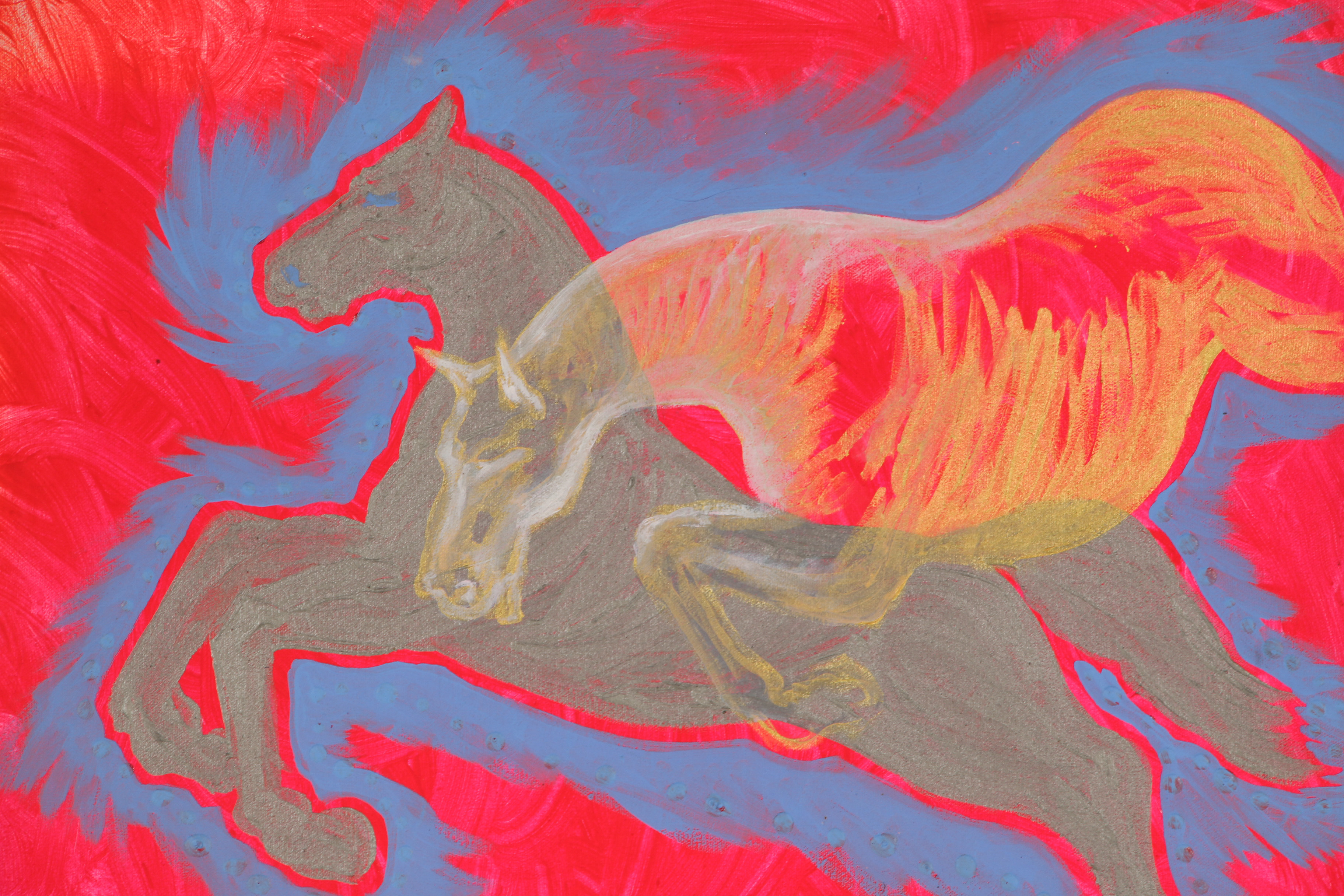 Lucy Baker Acrylic Painting