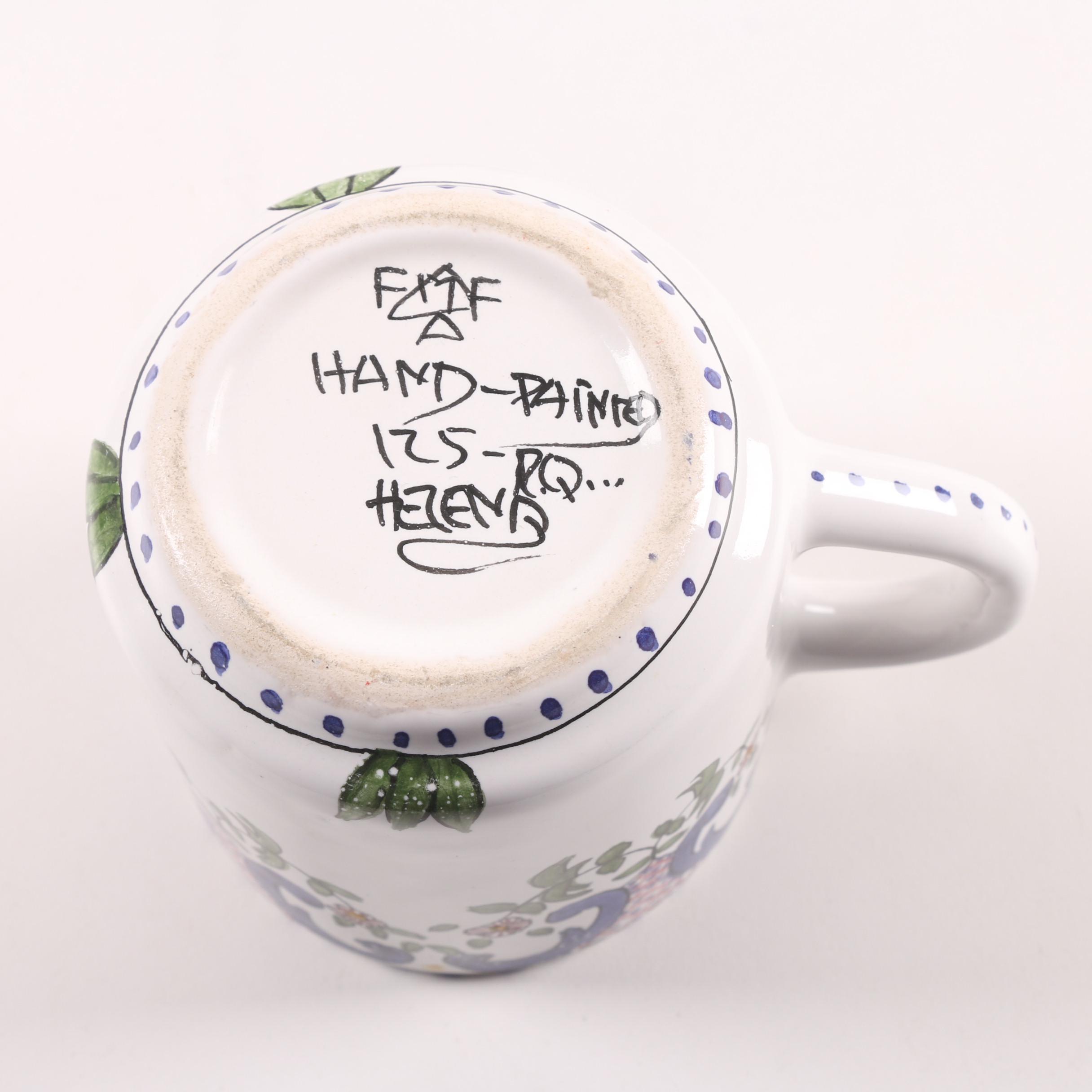 F.F.A. Malveira Hand-Painted Portuguese Dinnerware including Casafina