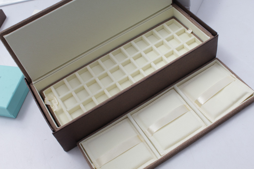 Tiffany and Pandora Displays and Presentation Boxes