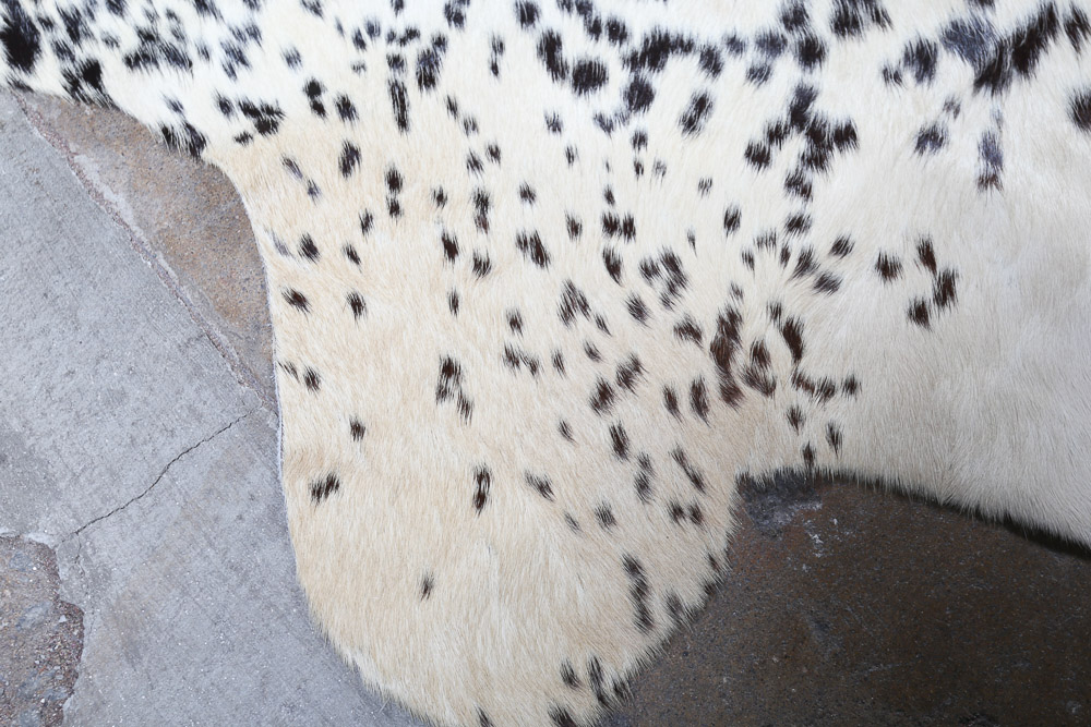 Natural Cow Hide Accent Rug