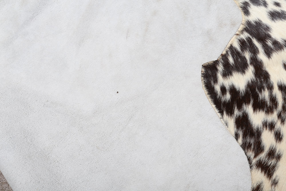 Natural Cow Hide Accent Rug