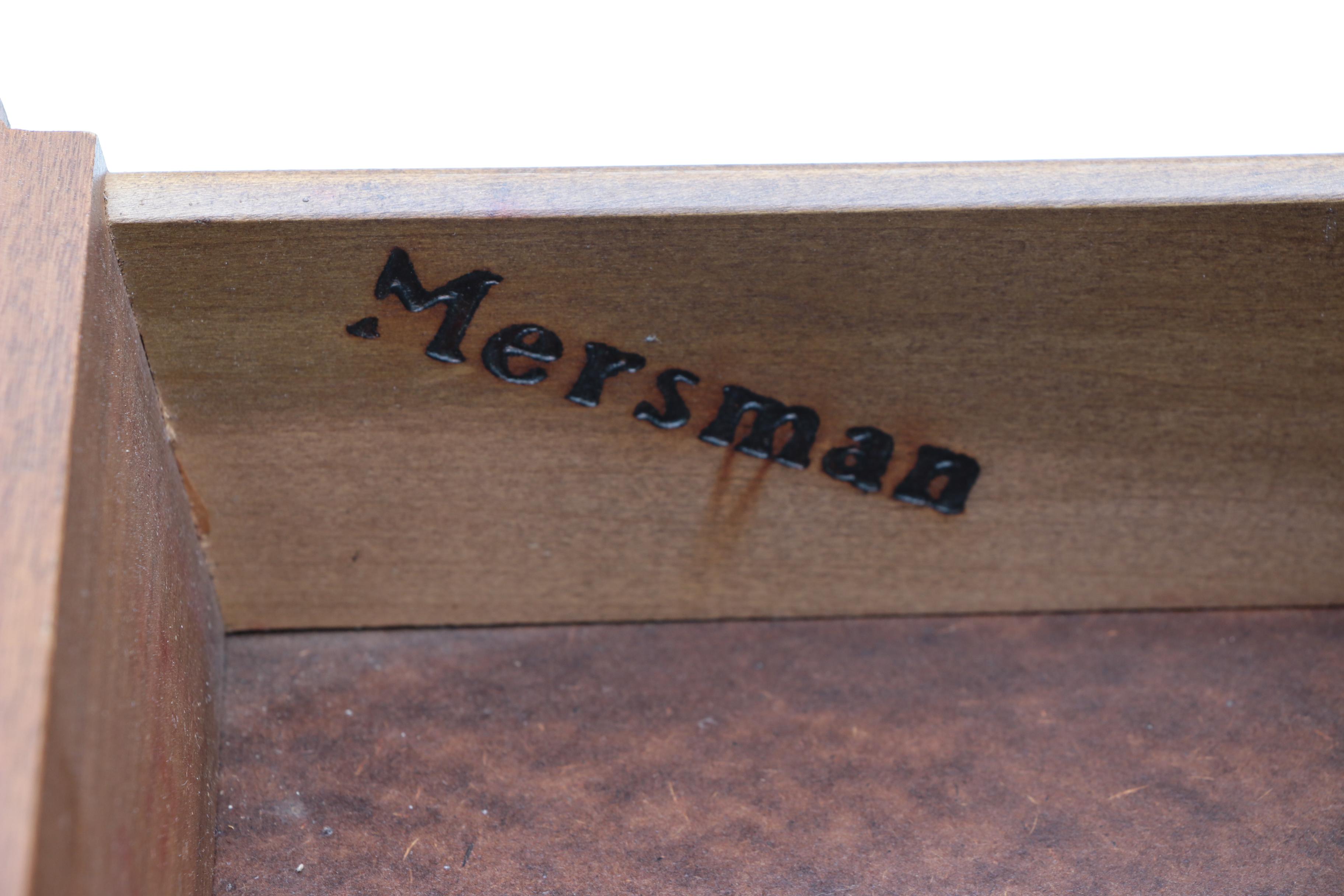 Mid Century Modern Style Walnut Side Table by Mersman