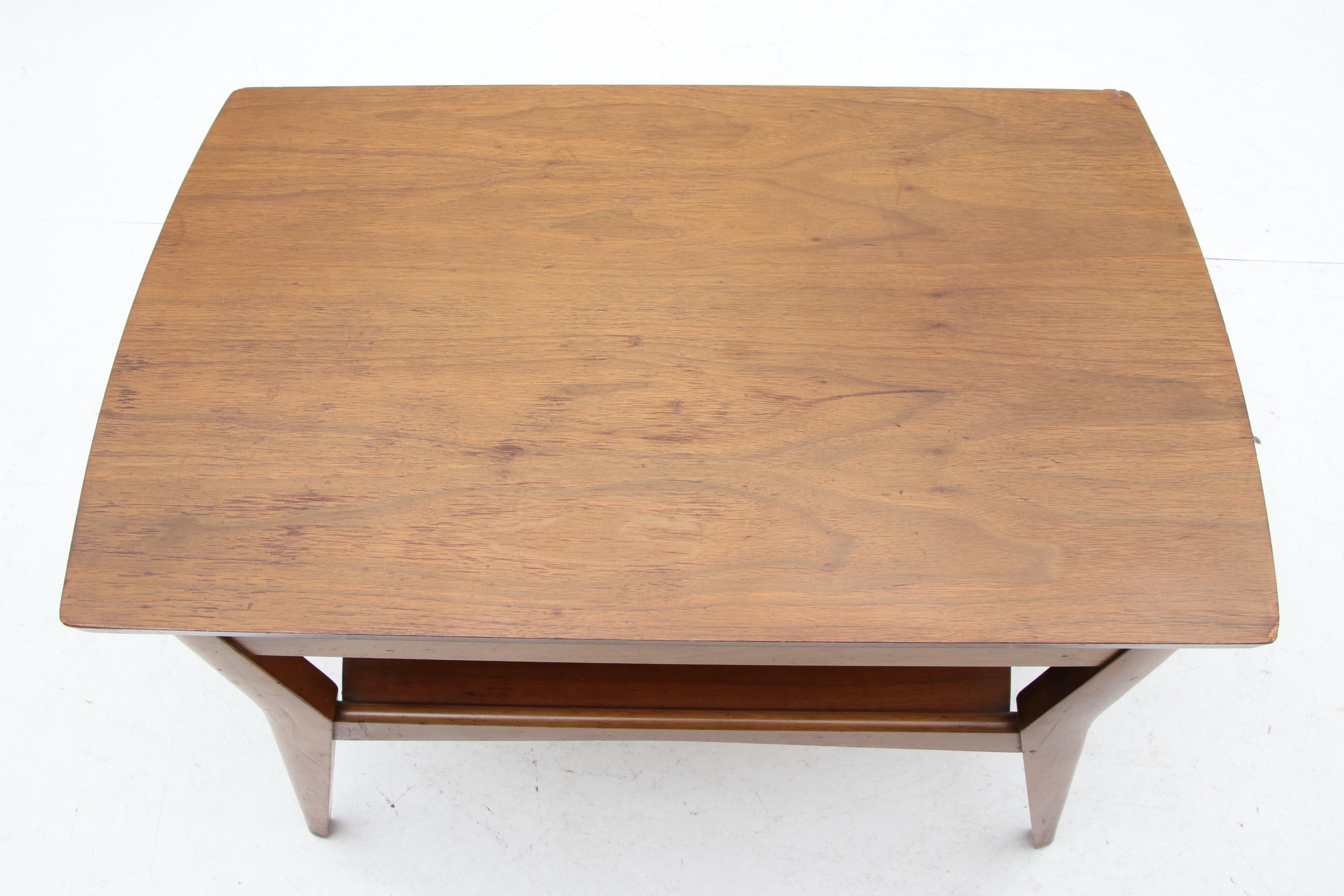 Mid Century Modern Style Walnut Side Table by Mersman