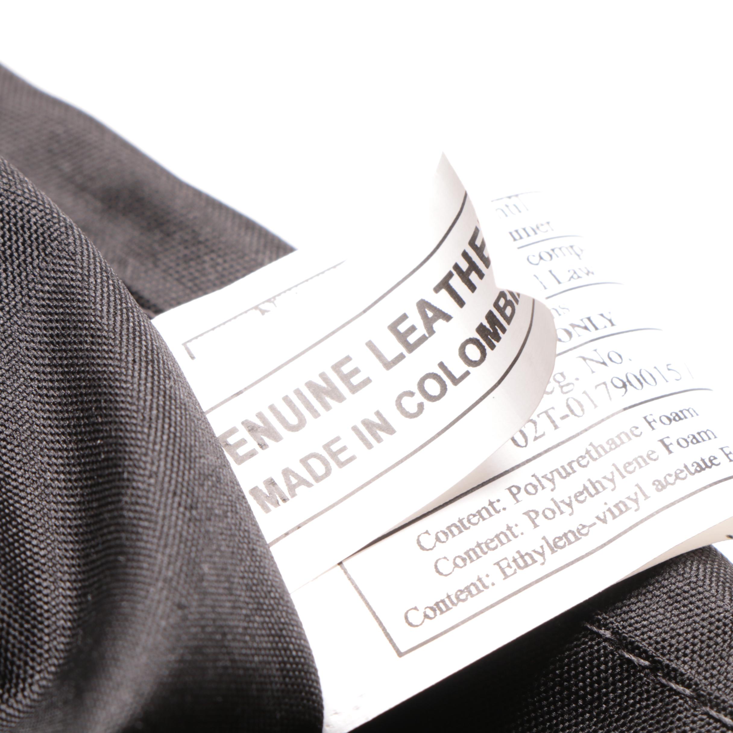 Bugatti Black Leather Messenger Bag and Men's Neckties