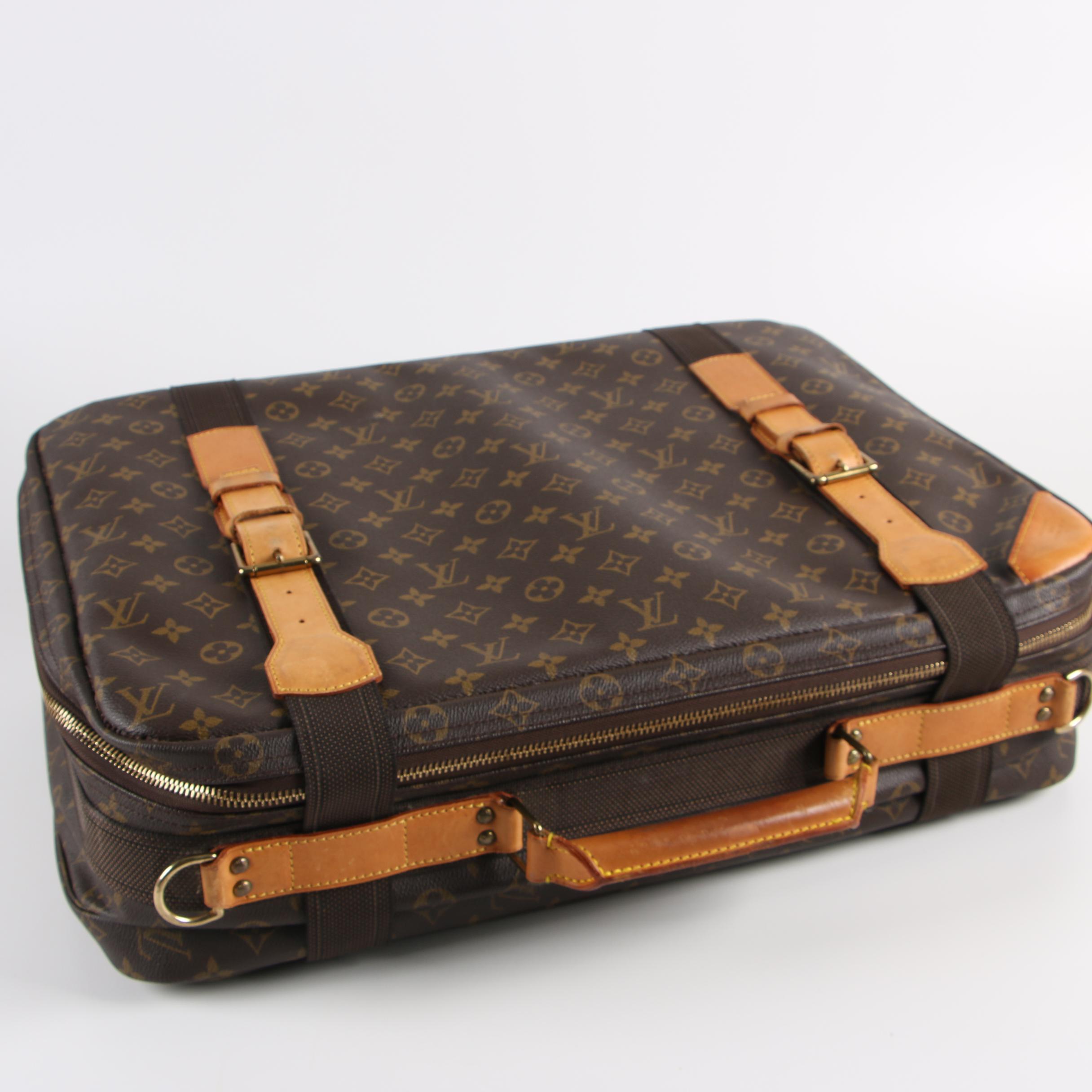 Louis Vuitton Sirius Monogram Canvas Suitcase