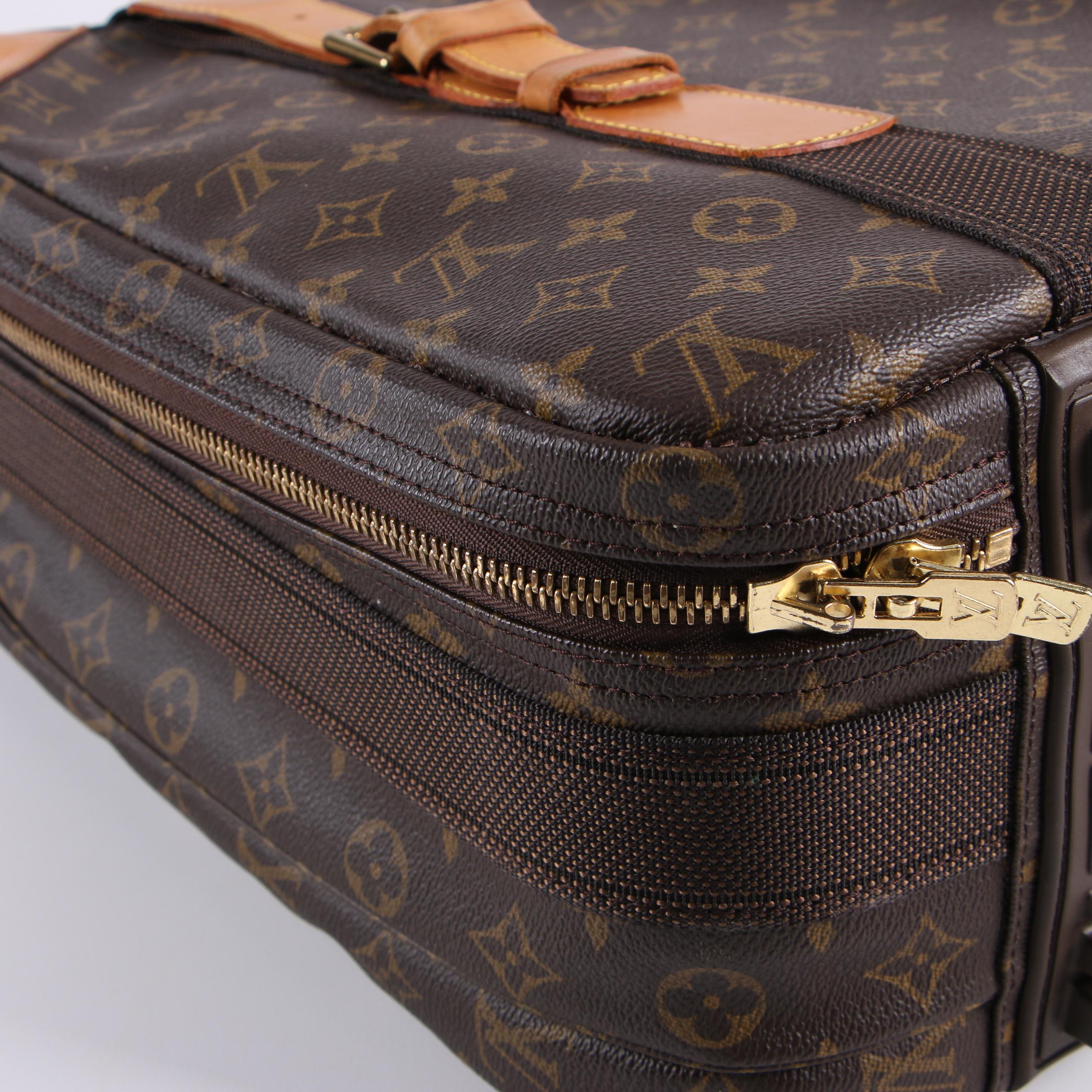 Louis Vuitton Sirius Monogram Canvas Suitcase