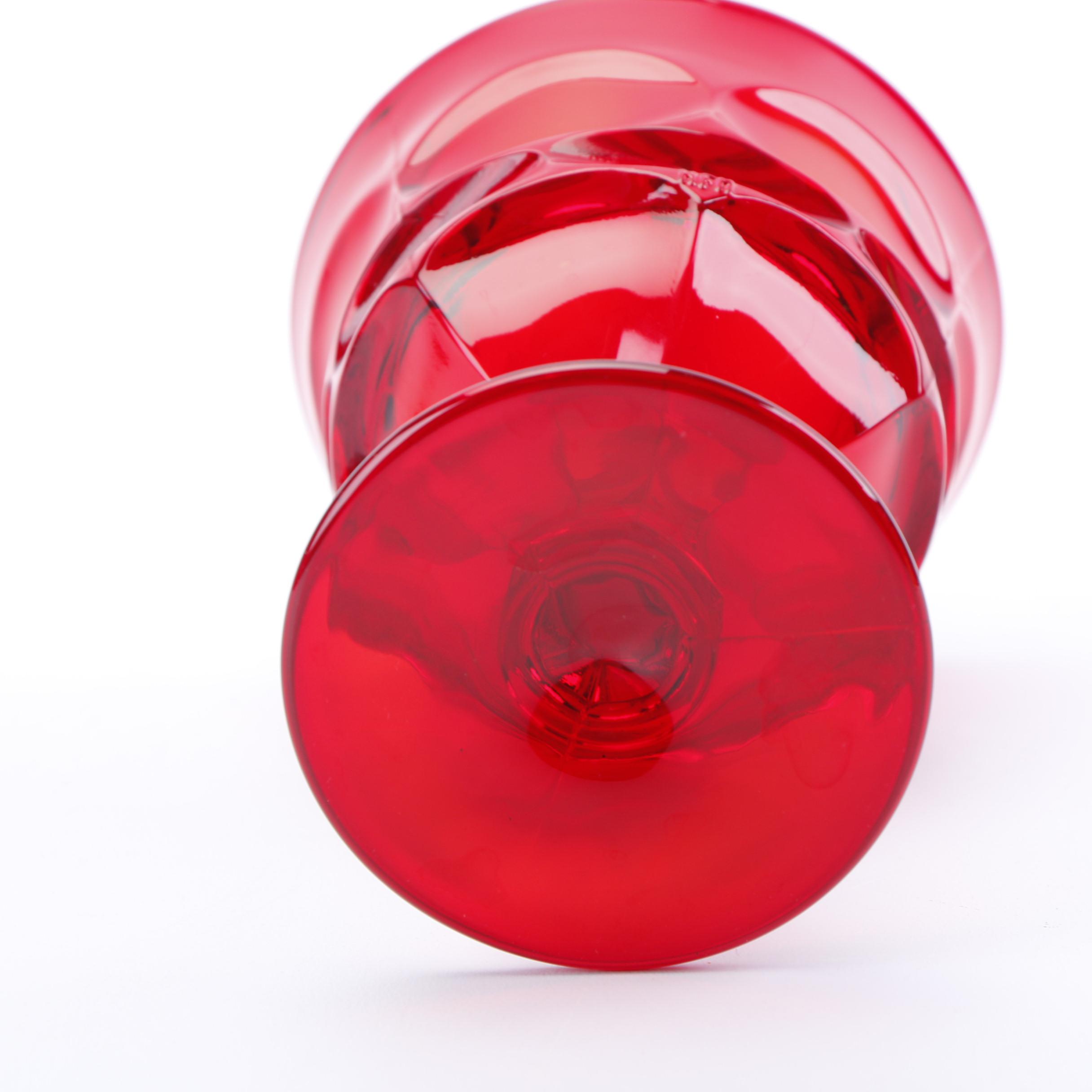 Vintage Fostoria "Argus" Ruby Glass Stemware