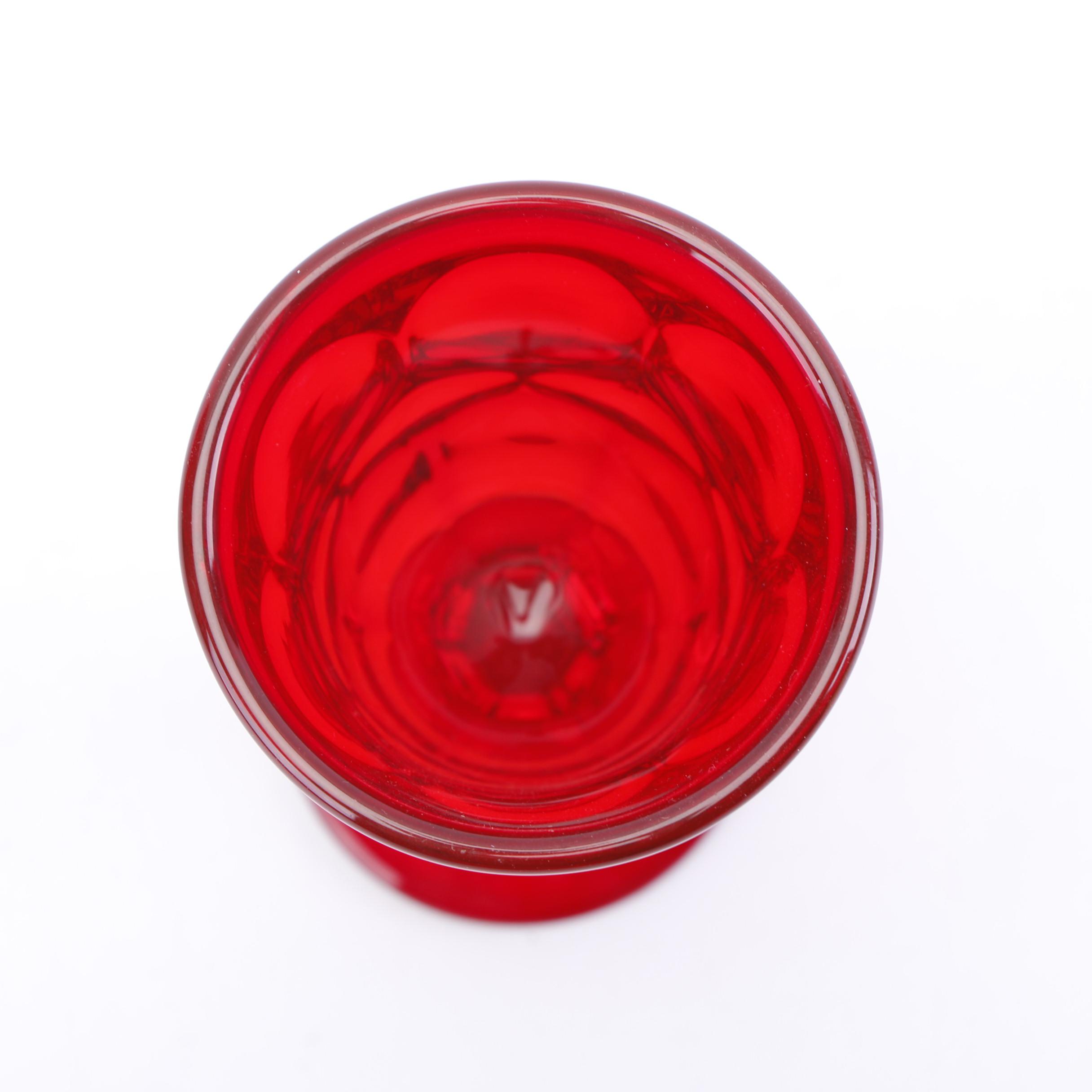 Vintage Fostoria "Argus" Ruby Glass Stemware