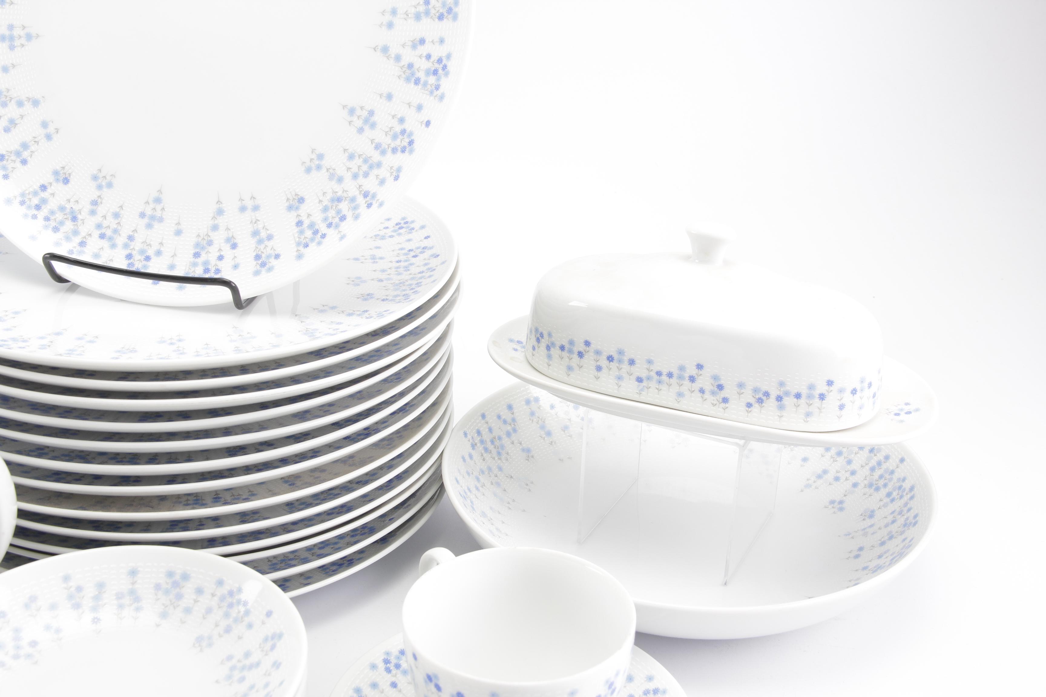 Vintage Sheffield "Rhapsody" Porcelain Dinnerware