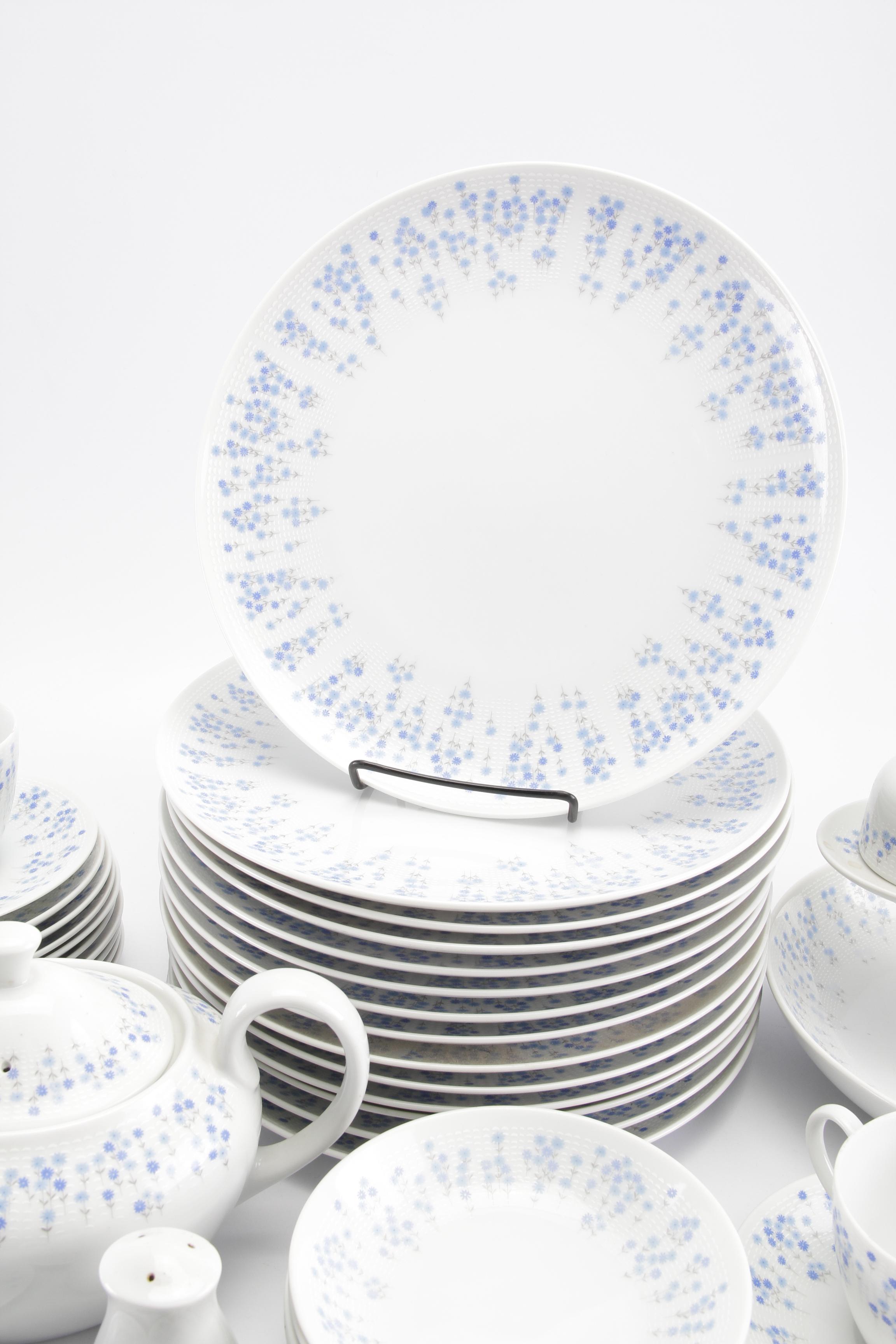 Vintage Sheffield "Rhapsody" Porcelain Dinnerware