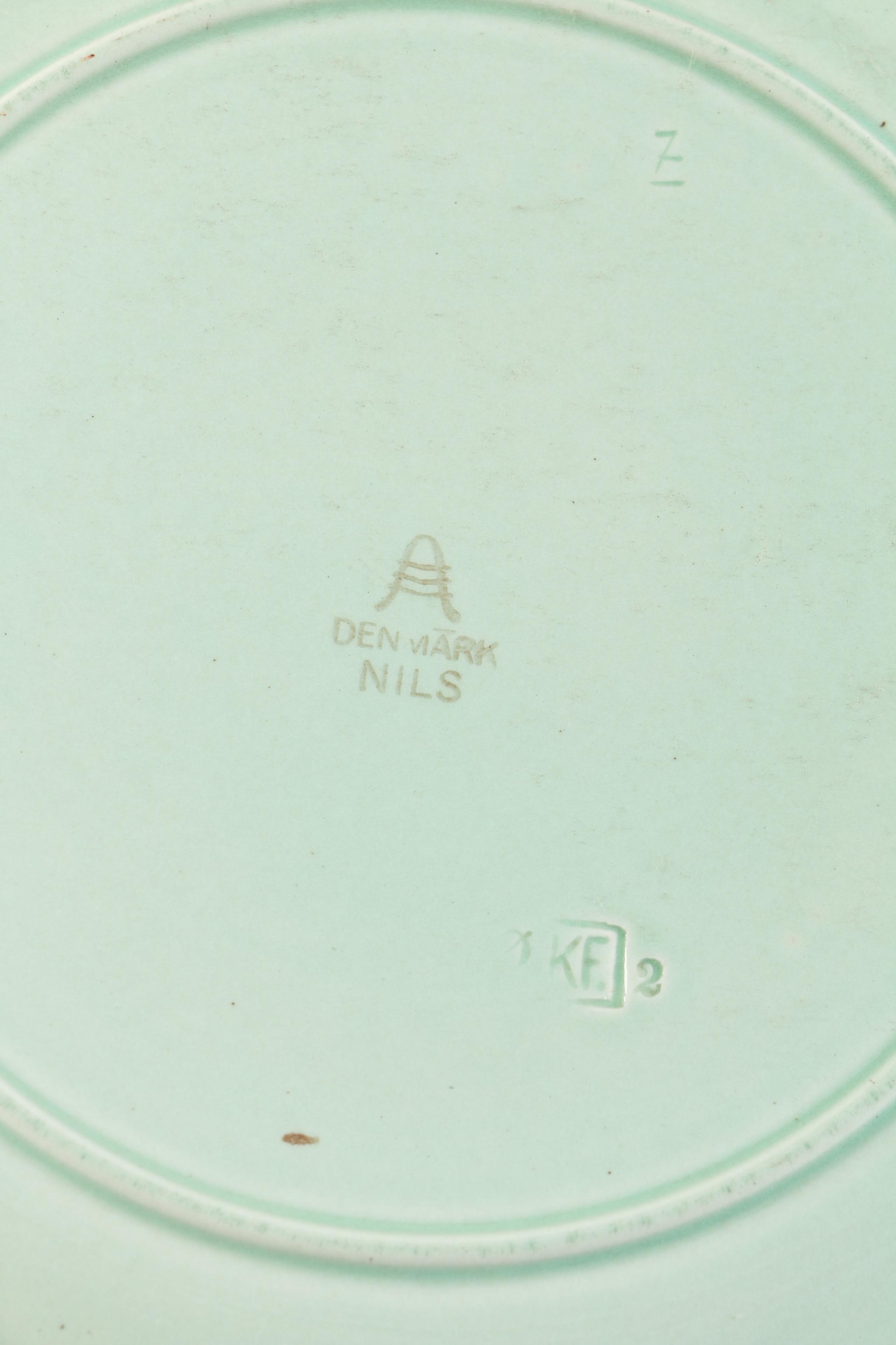 Mid Century Royal Copenhagen "Nils Green" Dinnerware