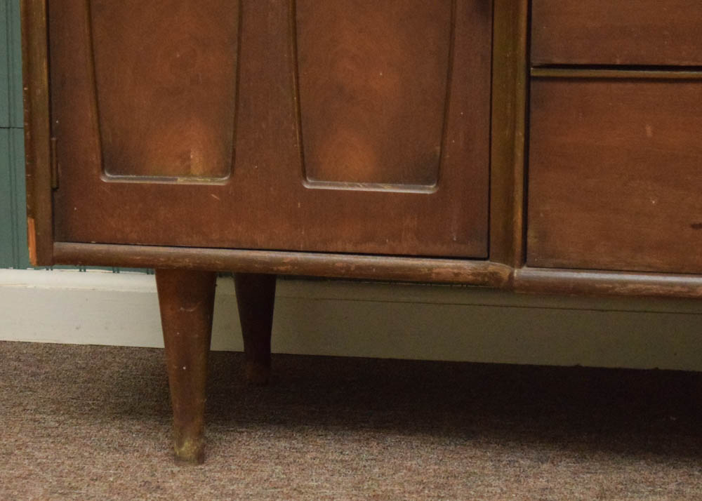Vintage Mid Century Modern Credenza