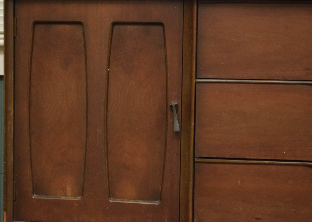 Vintage Mid Century Modern Credenza