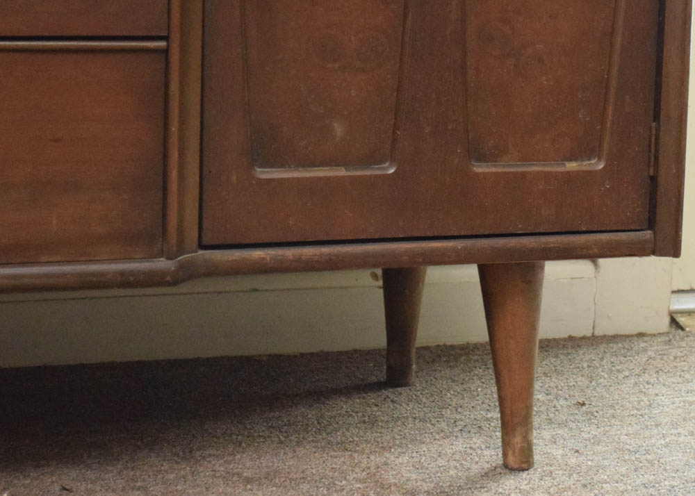 Vintage Mid Century Modern Credenza