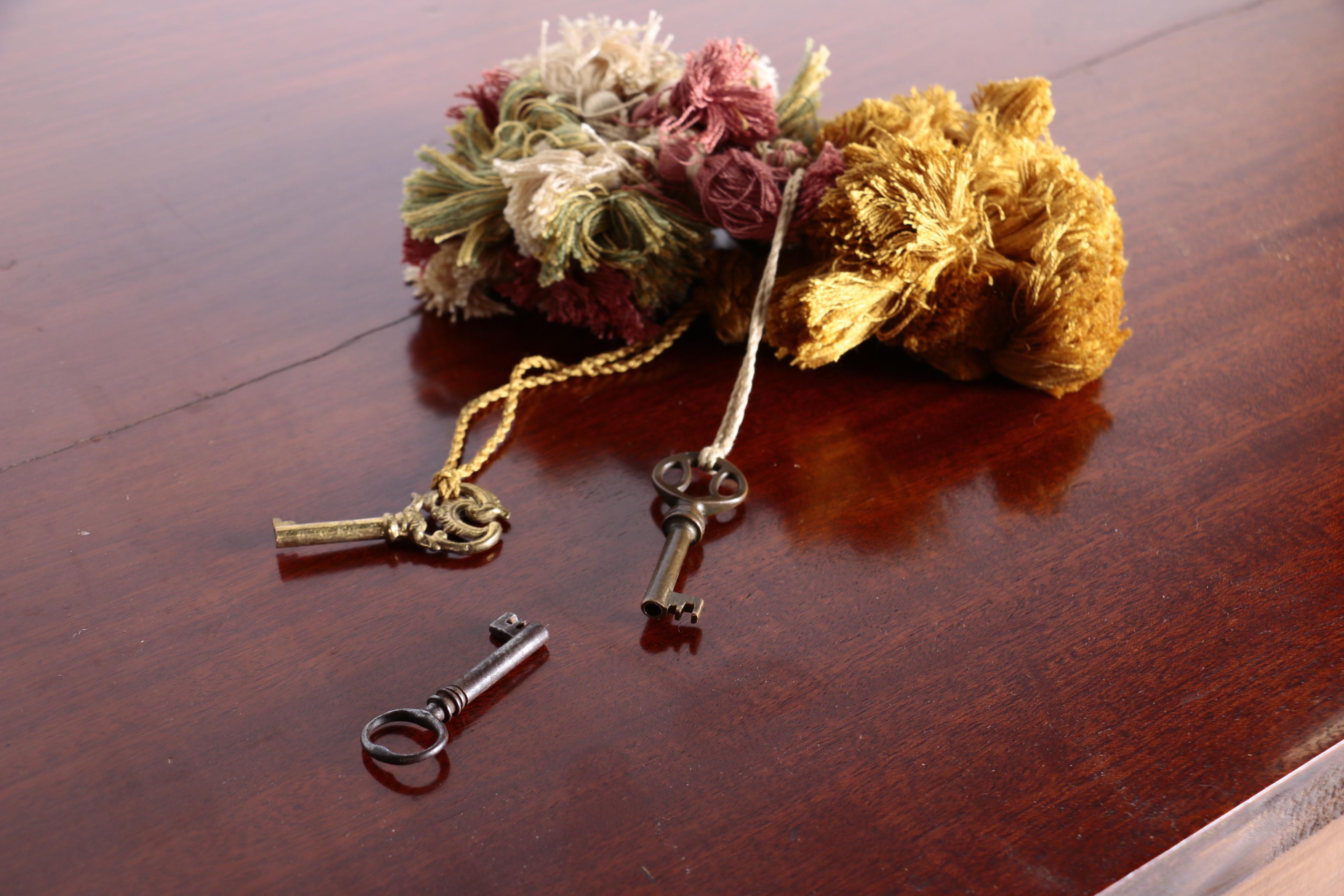 American Classical Flame Mahogany Sideboard, New York, Circa 1830