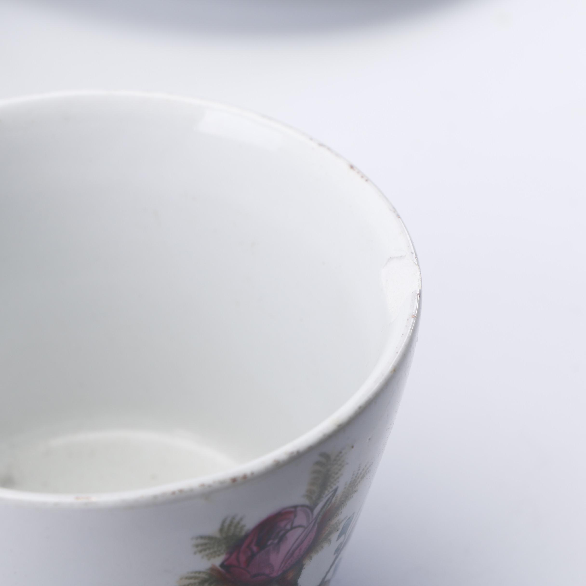 Late 19th C. Alfred Meakin "Moss Rose" Ironstone Dinnerware