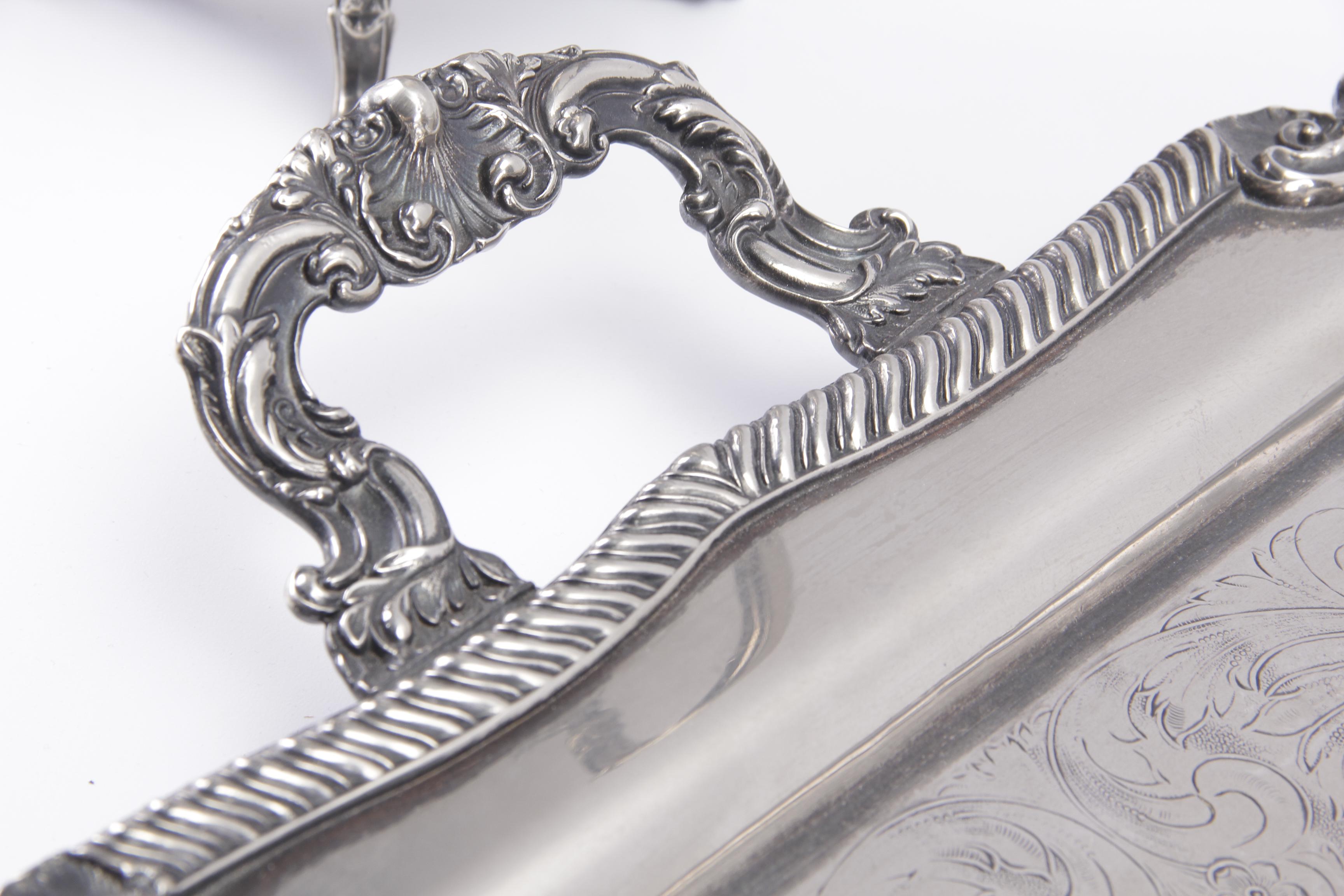 Vintage Sheridan Silver Co. Silver Plate Tea and Coffee Service Set