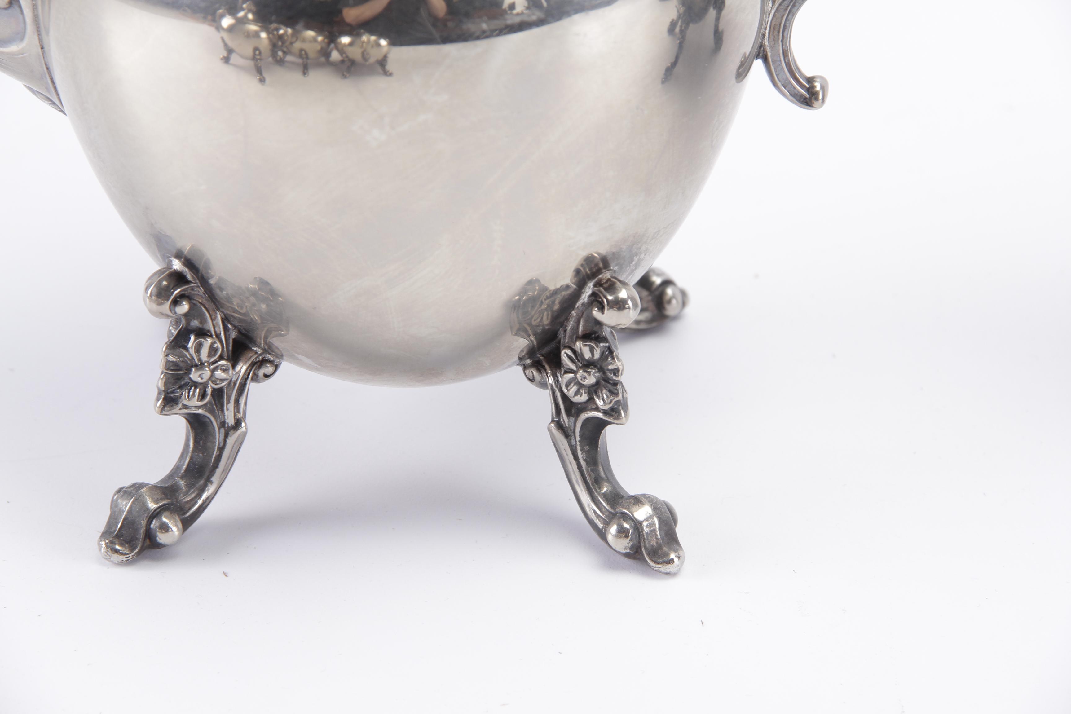 Vintage Sheridan Silver Co. Silver Plate Tea and Coffee Service Set