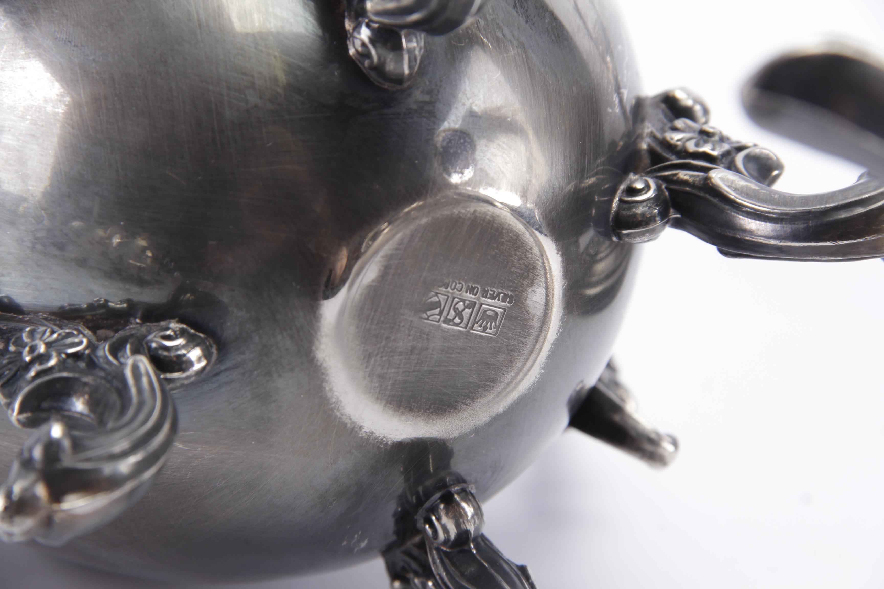 Vintage Sheridan Silver Co. Silver Plate Tea and Coffee Service Set