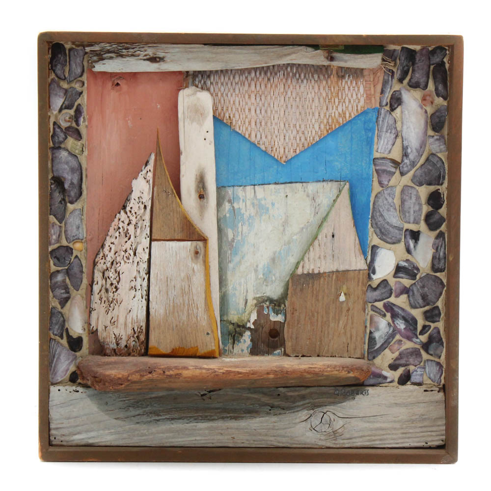 Donald Roberts 1977 Mixed Media "Trophy"