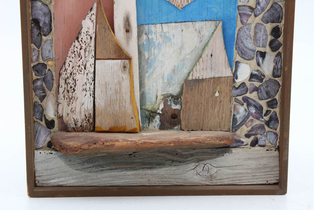 Donald Roberts 1977 Mixed Media "Trophy"