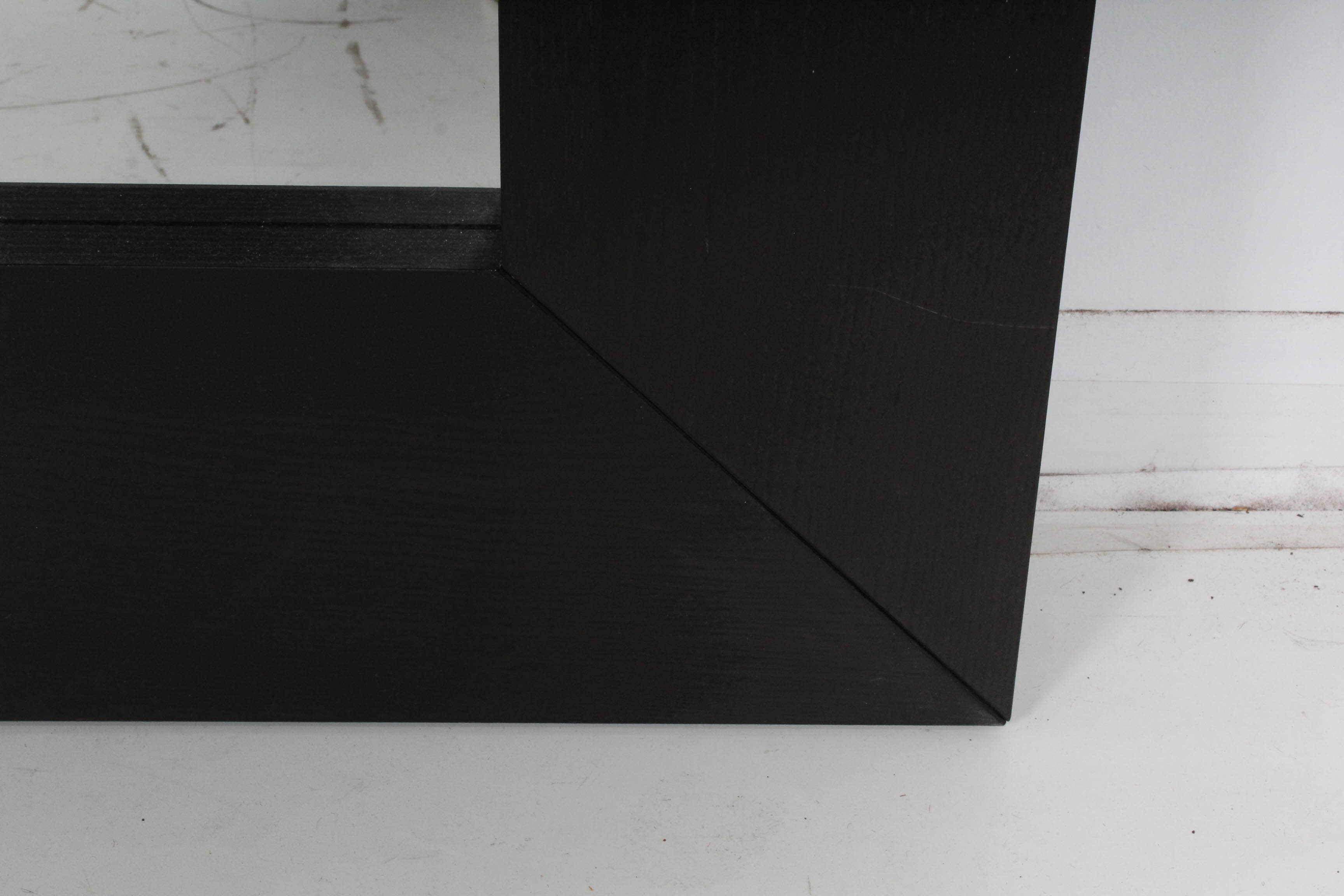 Large "Mongstad" Contemporary Black Wall Mirror by Ikea