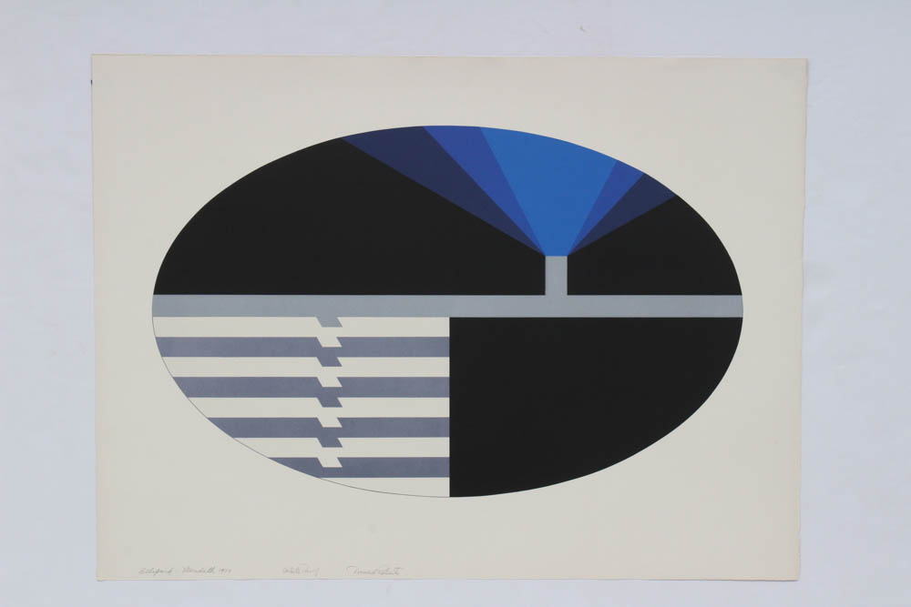 Donald Roberts Serigraphs on Paper "Ellipsoid" Series