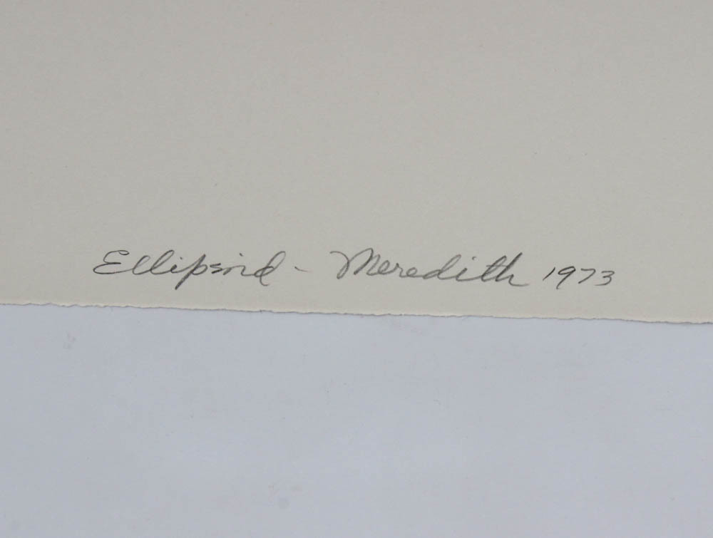 Donald Roberts Serigraphs on Paper "Ellipsoid" Series