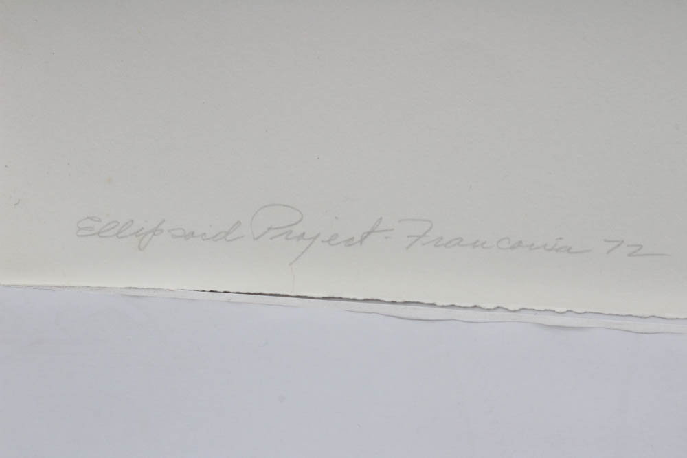 Donald Roberts Serigraphs on Paper "Ellipsoid" Series